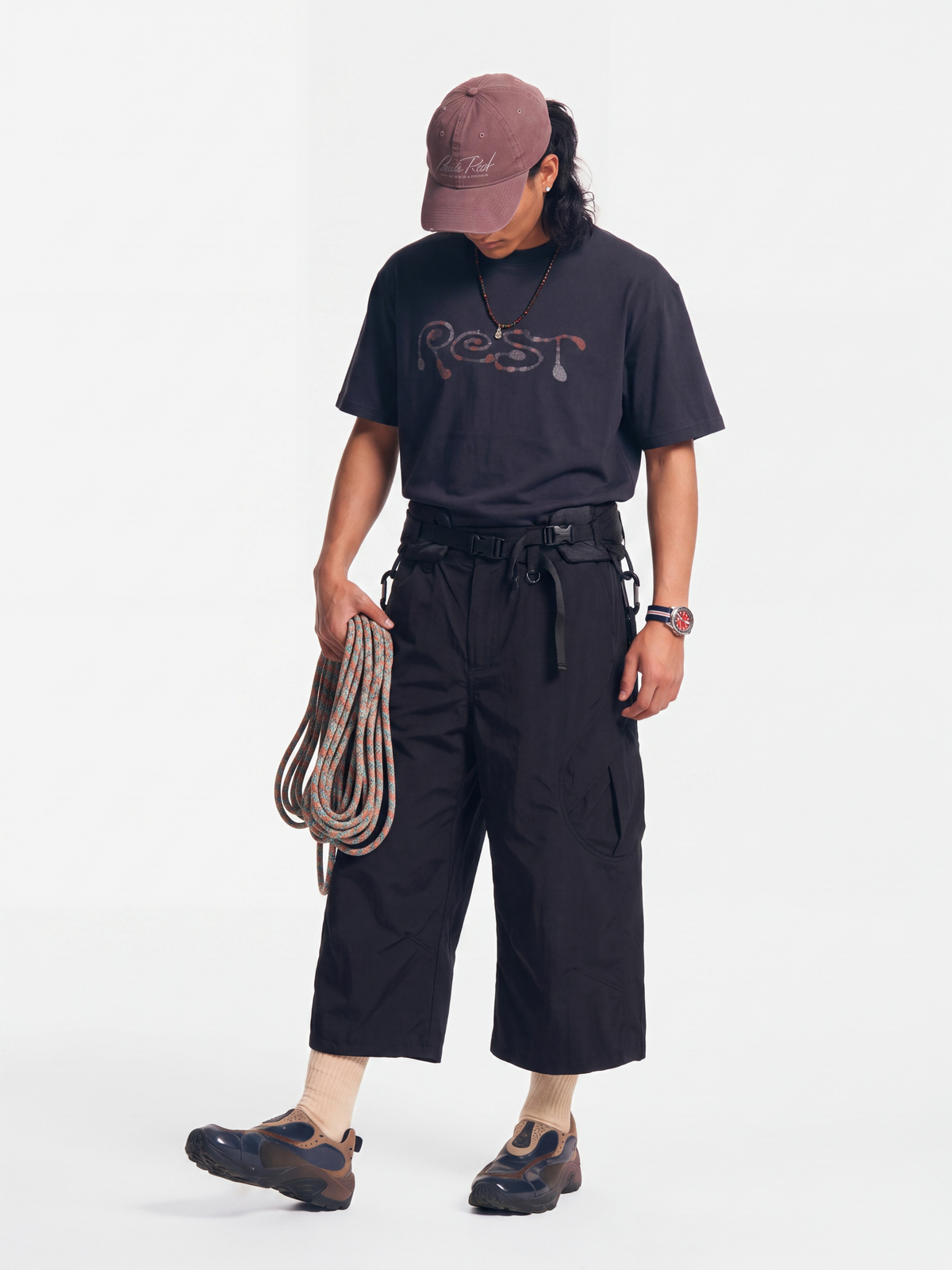 FoldDraw - Quick-Dry Adjustable Pleated Lightweight Cropped Pants