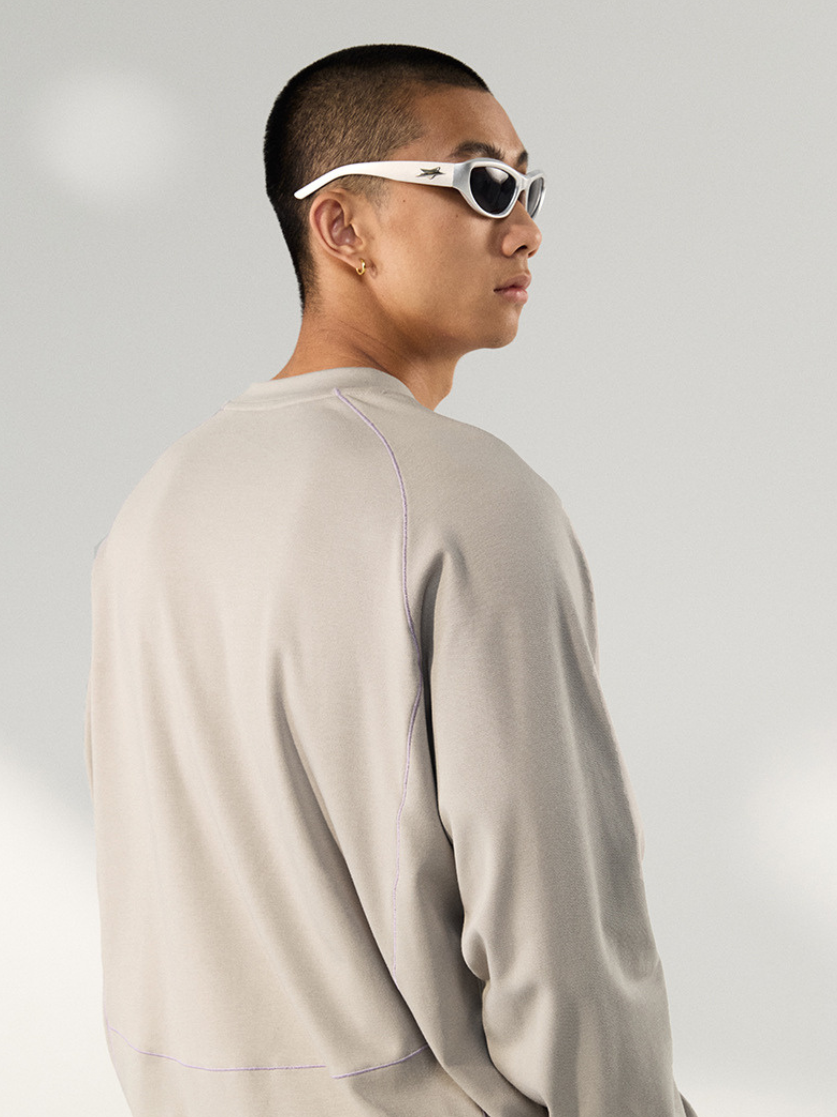 Harrow - Unisex TENCEL™ Modal Dual-Tone Long Sleeve Tee