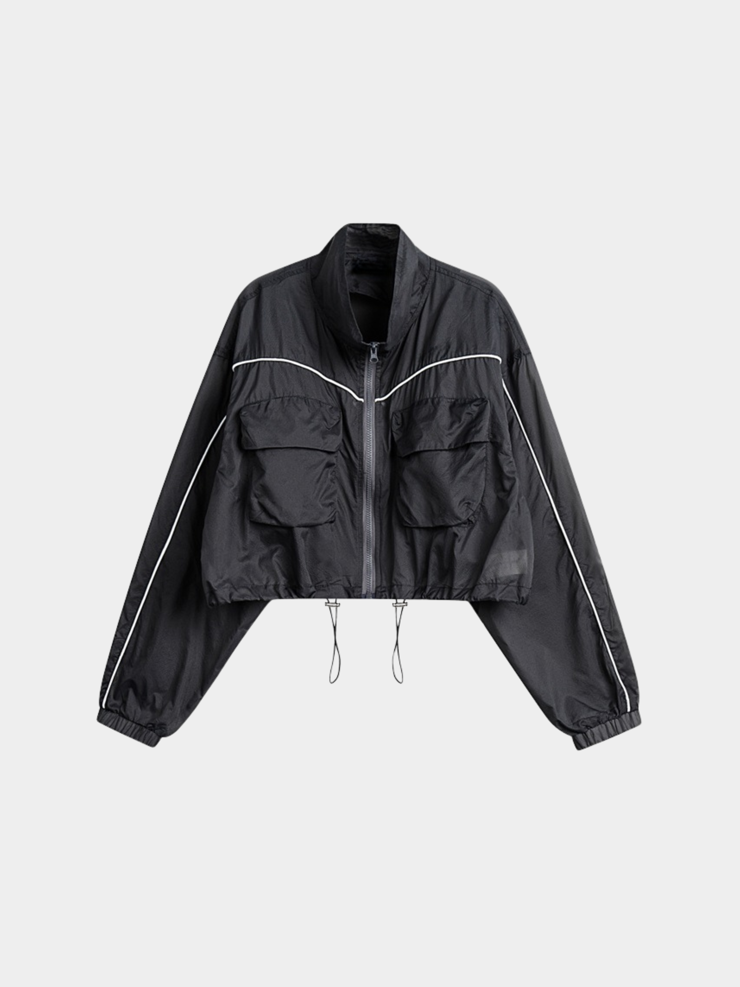 MesaView - Women's UPF50+ Cropped Stand-Collar Sun Jacket – Sweet & Edgy Style GONGGAR SPORTS