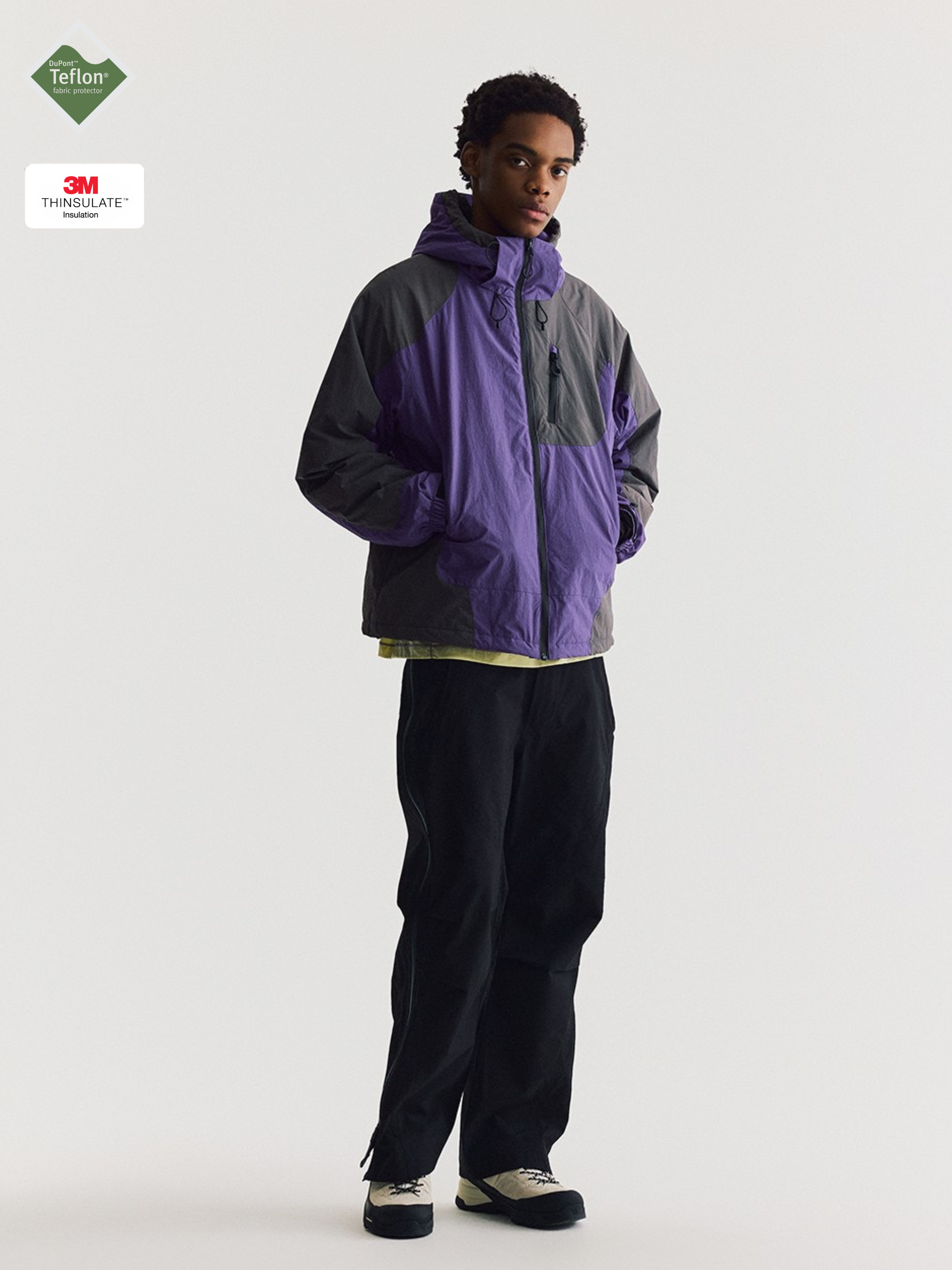 AshLife - Unisex Teflon Waterproof Windproof Insulated Jacket GONGGAR SPORTS