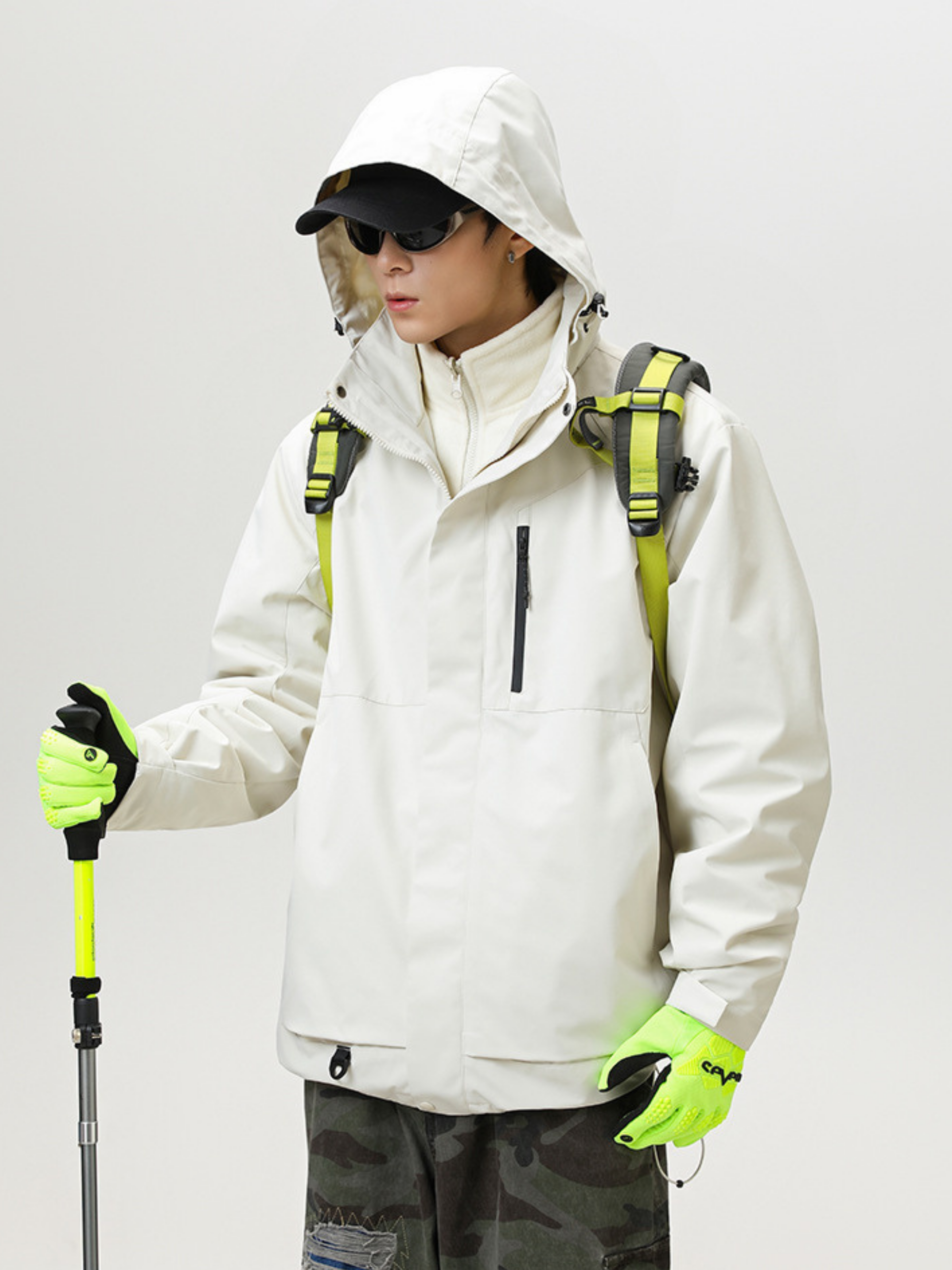 Spirewood - Unisex 3-in-1 Detachable Utility Jacket