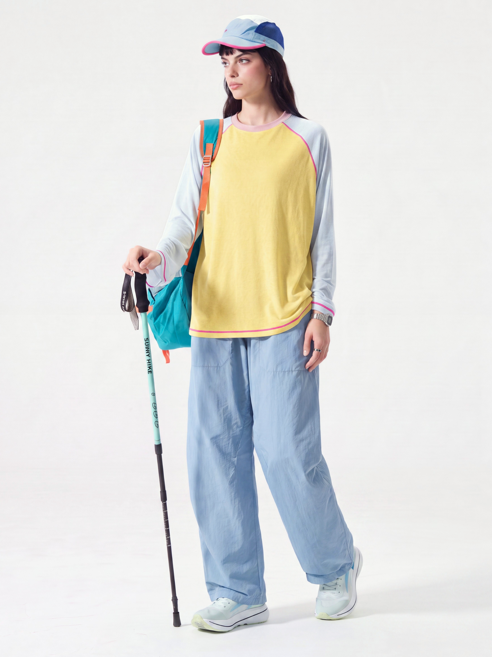 VentDrift - Women's Quick-Dry Breathable Color-Block T-Shirt