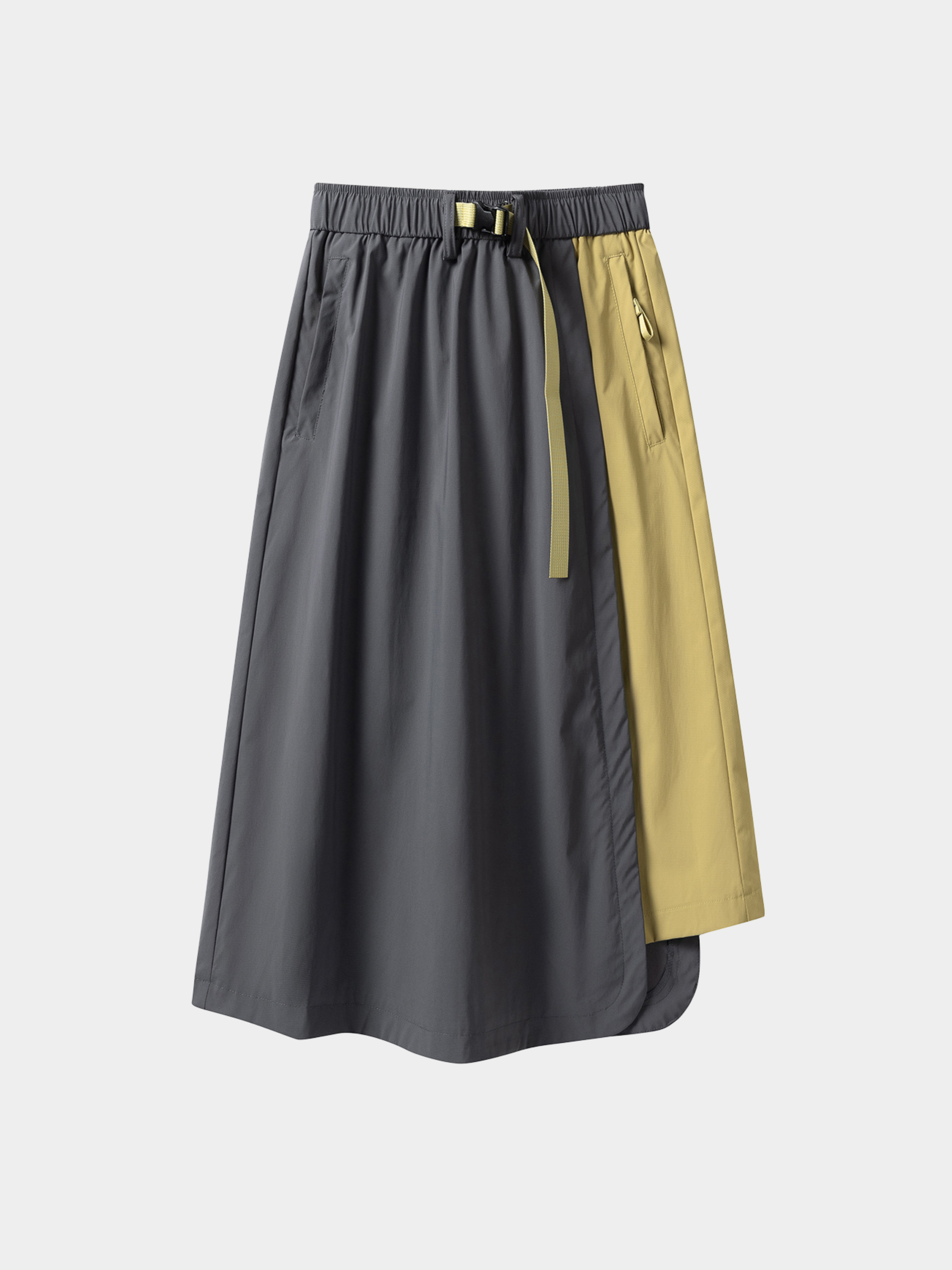 ScuffDrape - Women's Teflon® Water-Repellent Color-Block A-Line Skirt