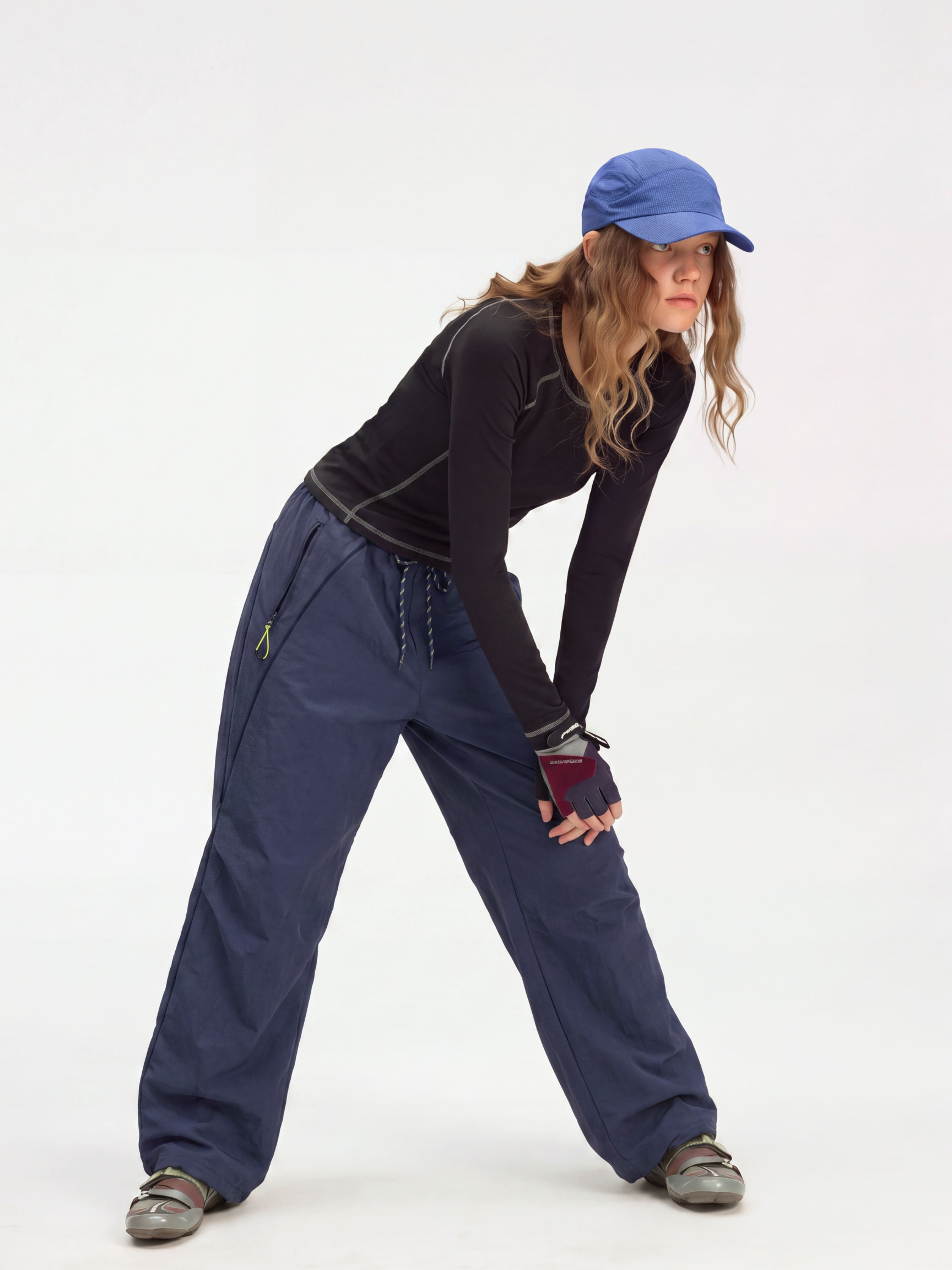 LiteSway - Women's Water-Repellent Quick-Dry Pleated Cargo Pants