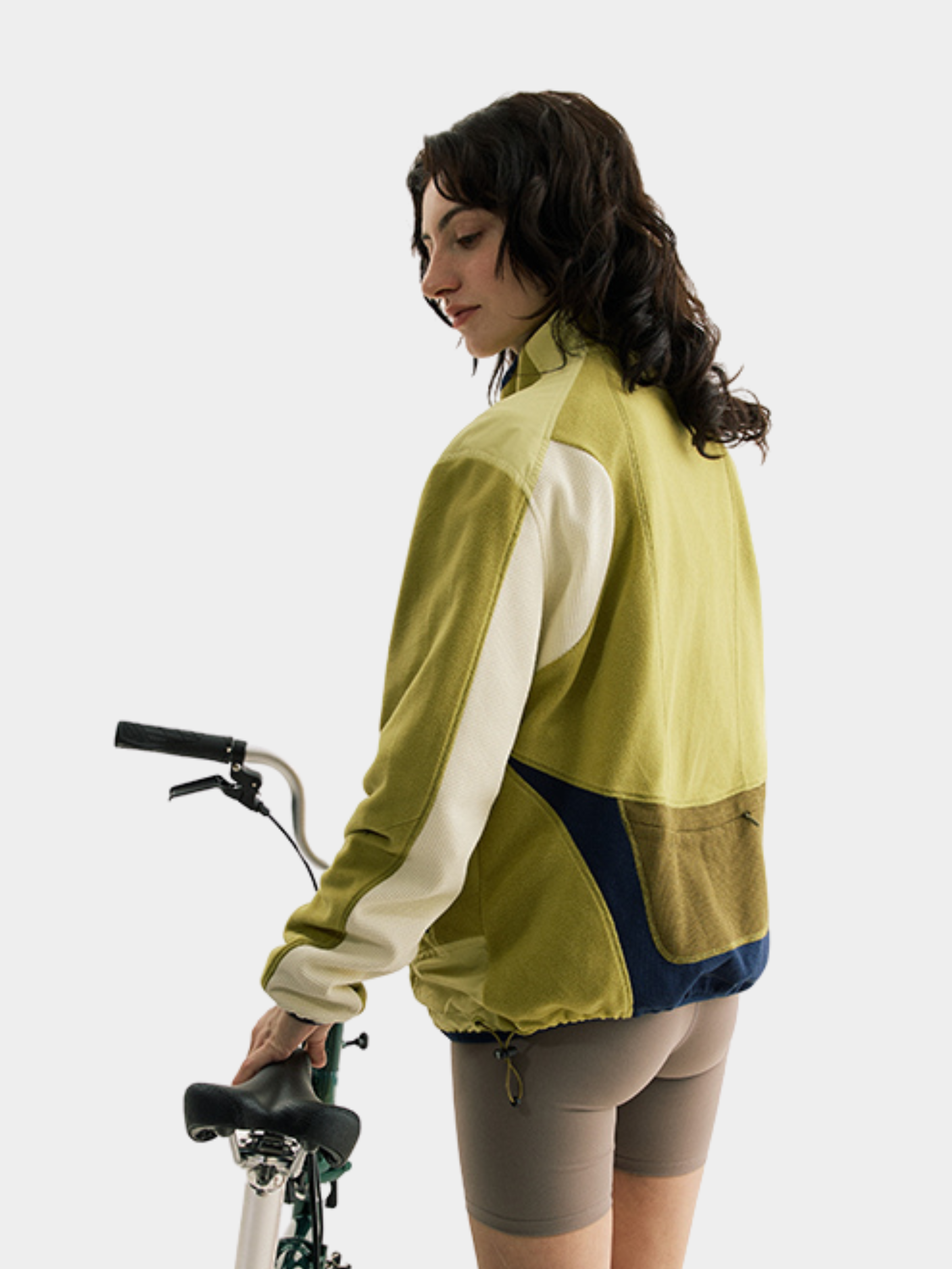 GlowStick - Unisex Reversible Fleece Cycling Jacket GONGGAR SPORTS