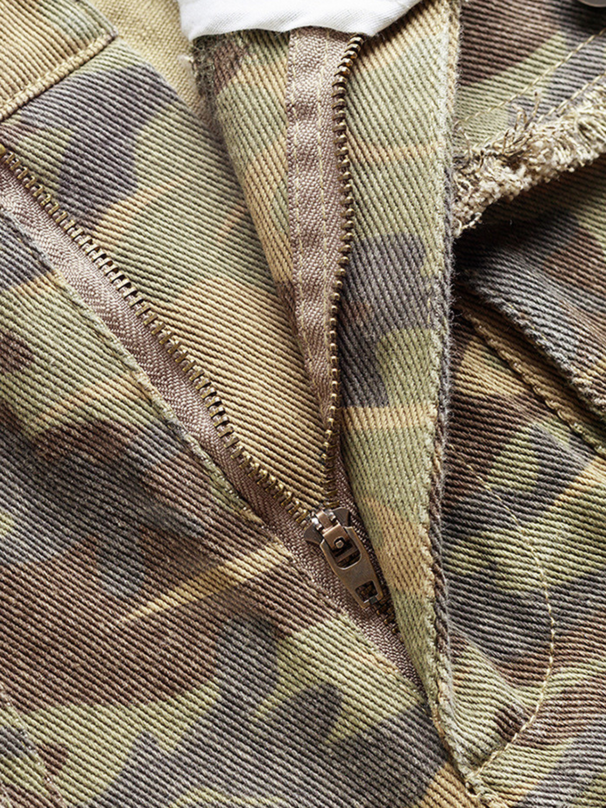 GlideBag - Men's Camo Flare Denim Pants GONGGAR SPORTS