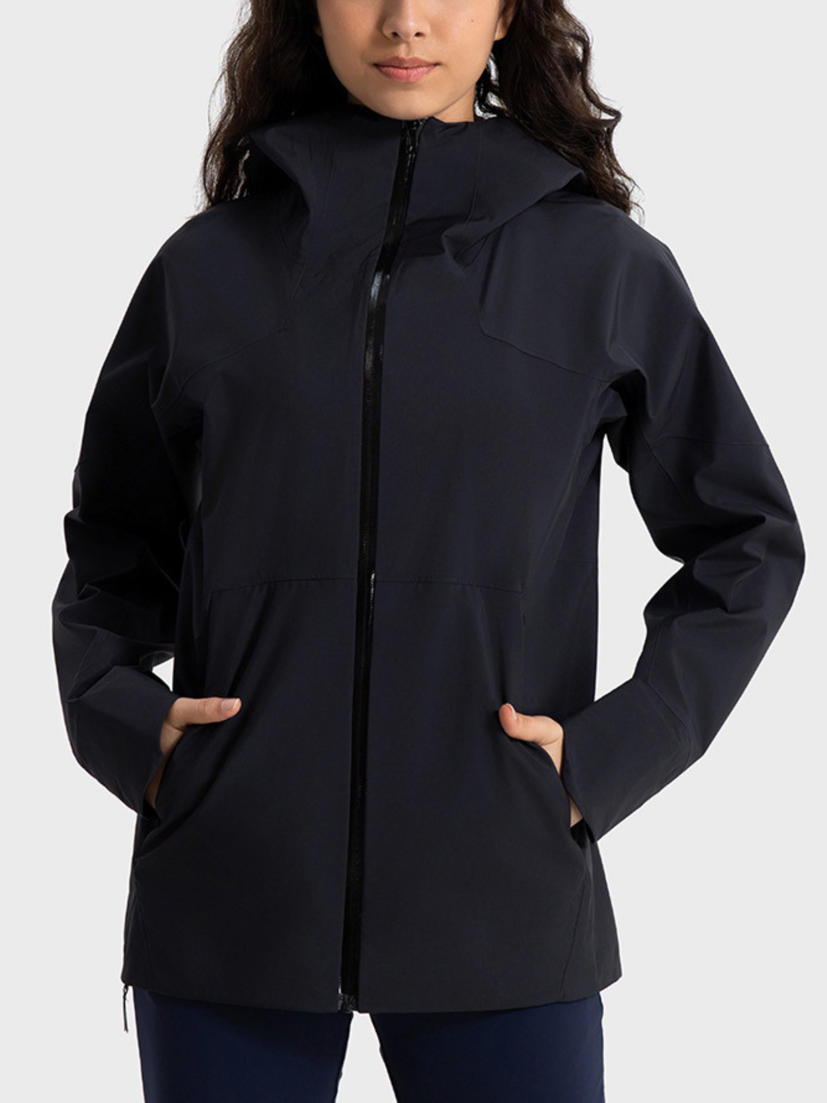 MesaNest - Women's Waterproof Windproof Stain-Resistant Hooded Shell Jacket GONGGAR SPORTS