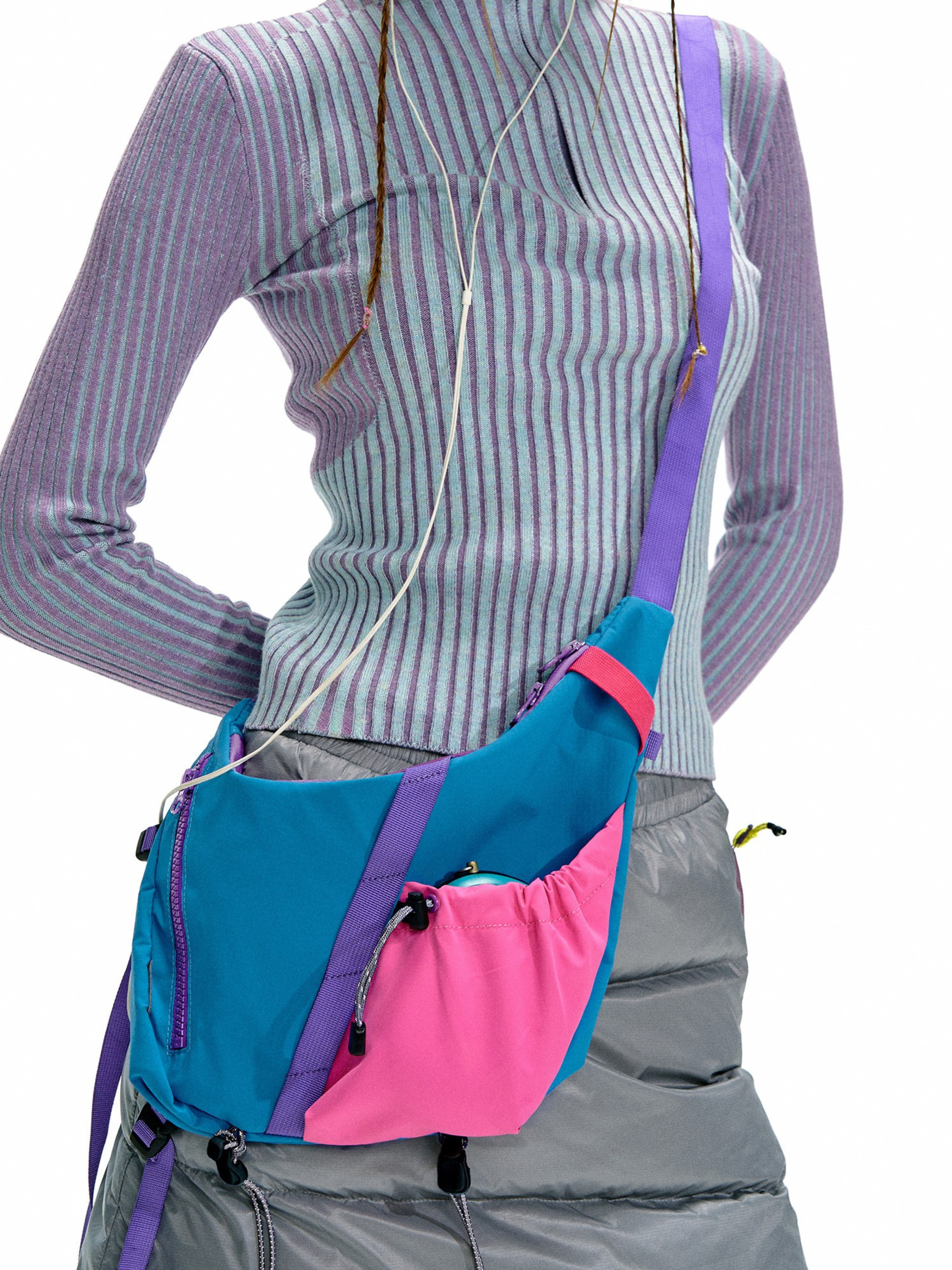Feralwind - Lightweight Multi-Functional Colorblock Crossbody Bag