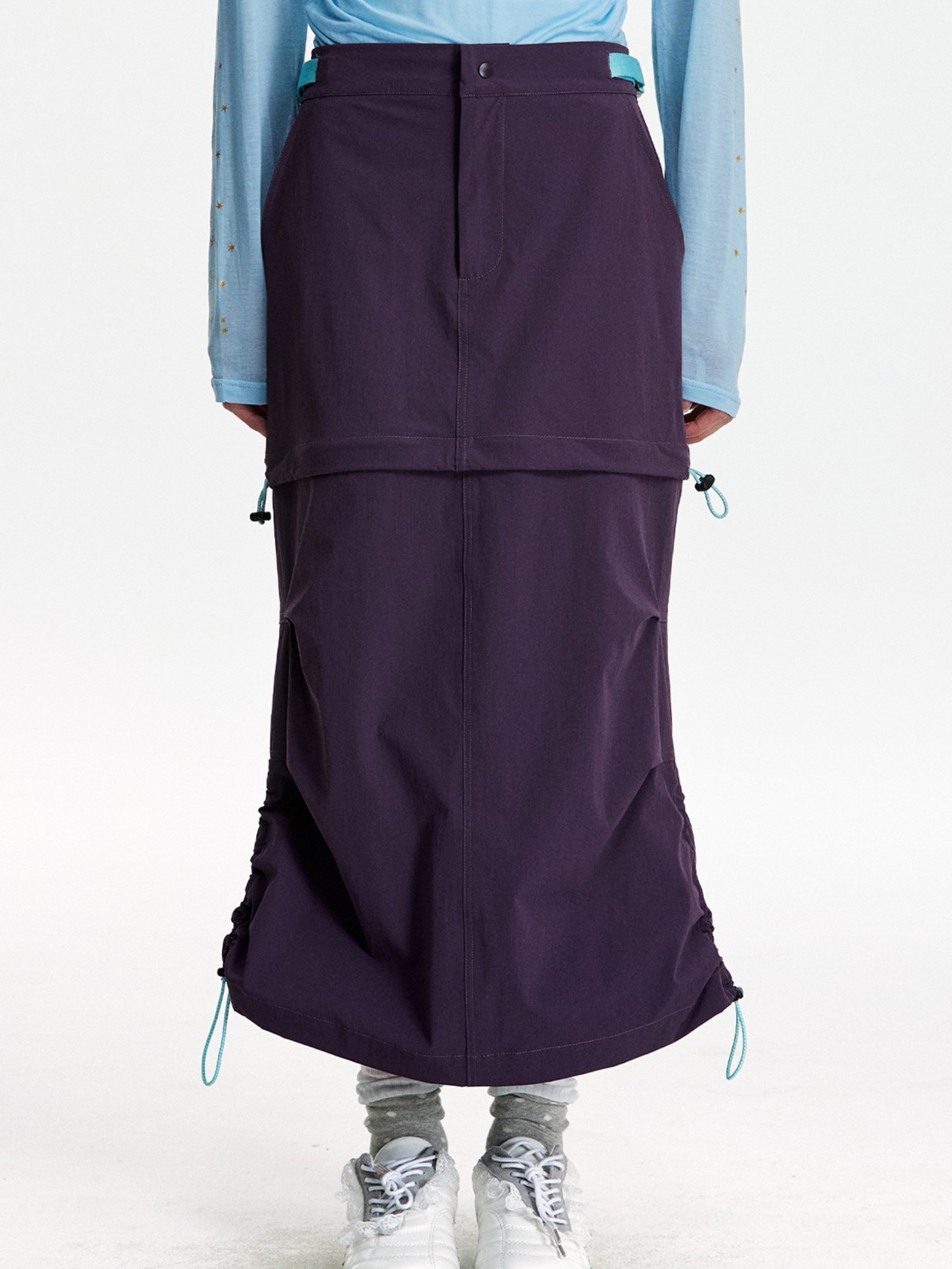 Emberfield - Women's Water-Repellent Detachable-Hem Utility Skirt