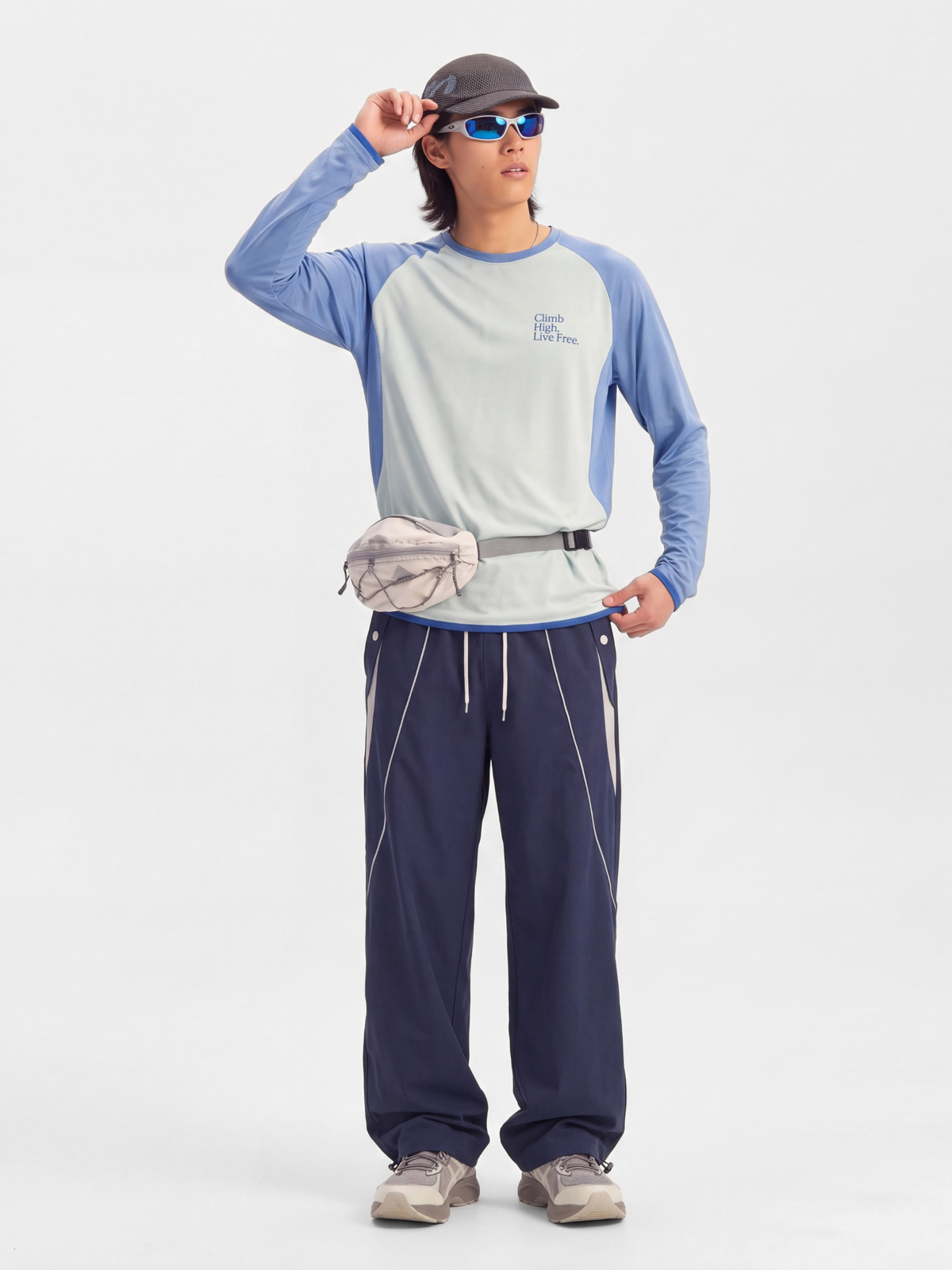 DualMist - Breathable Stretch Long-Sleeve T-Shirt