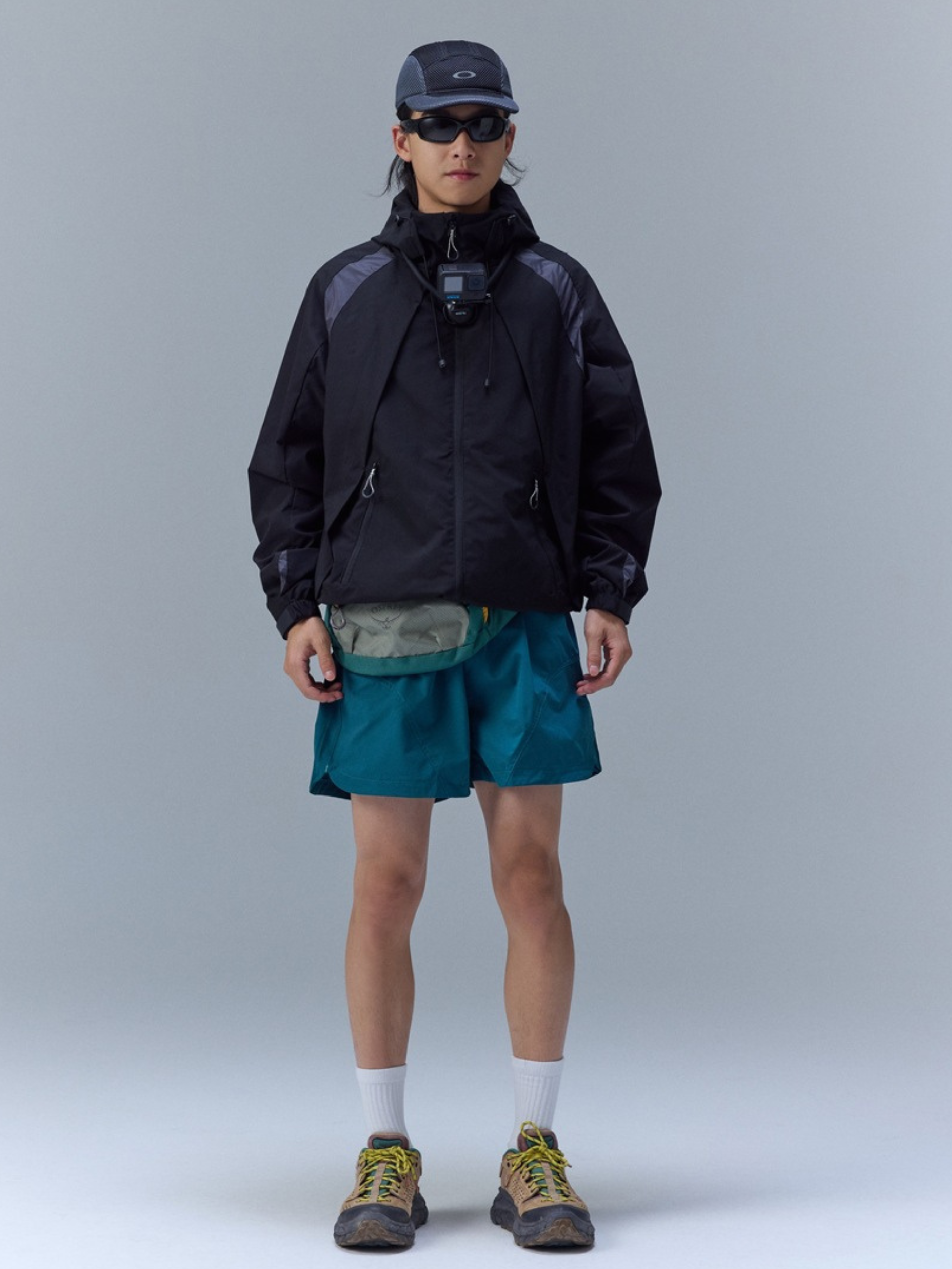 Thornclaw - Water-Repellent Hooded Hard Shell Jacket