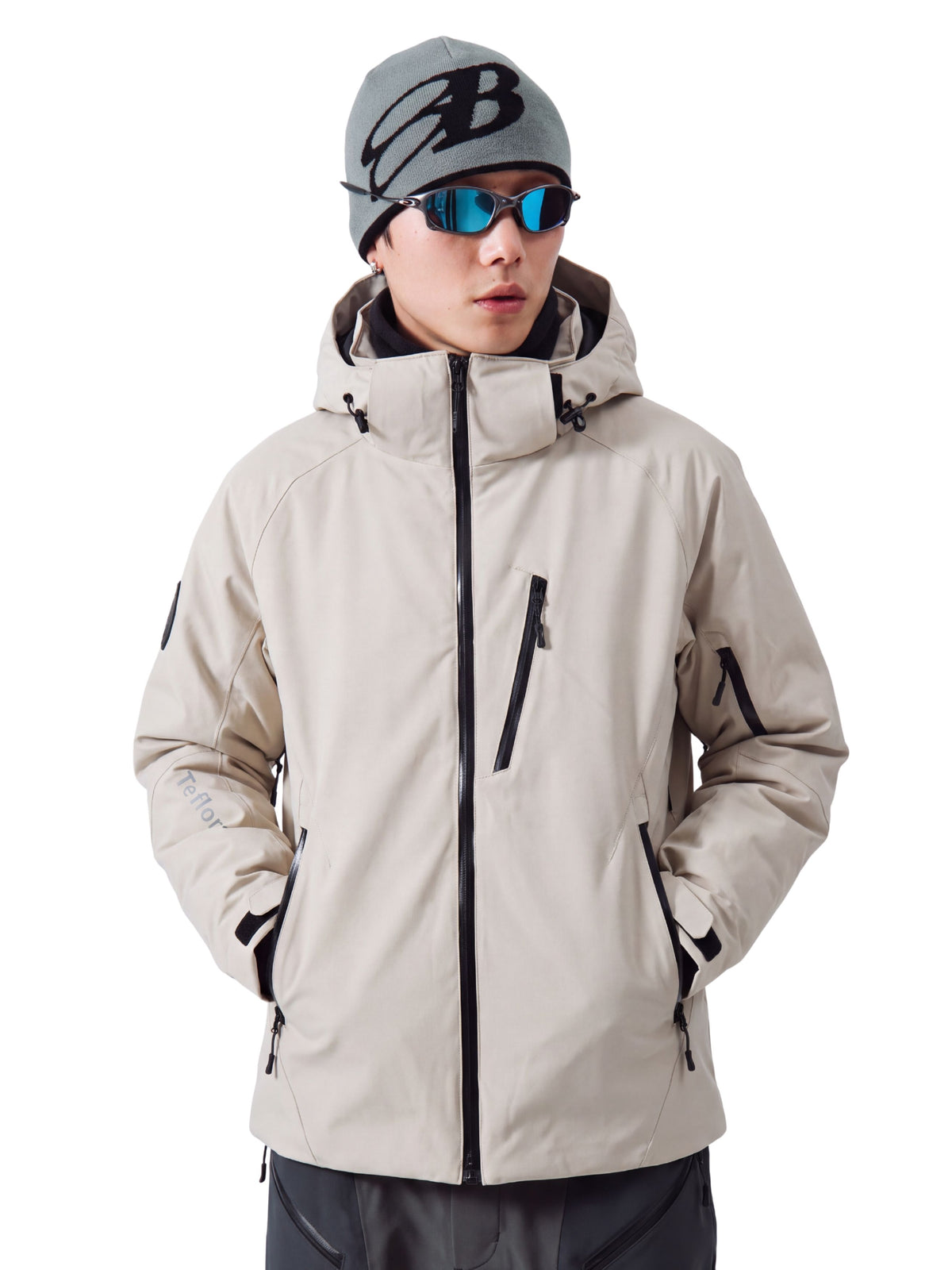 Galetrail - Men's Water-Repellent 800+ Fill Power 90% White Goose Down Jacket