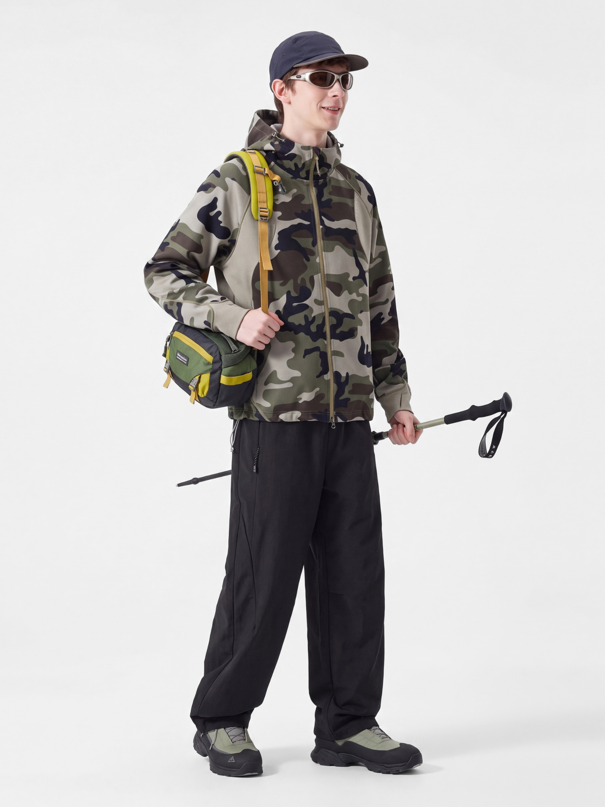 PoreDrift - Quick-Dry & Breathable Camouflage Jacket