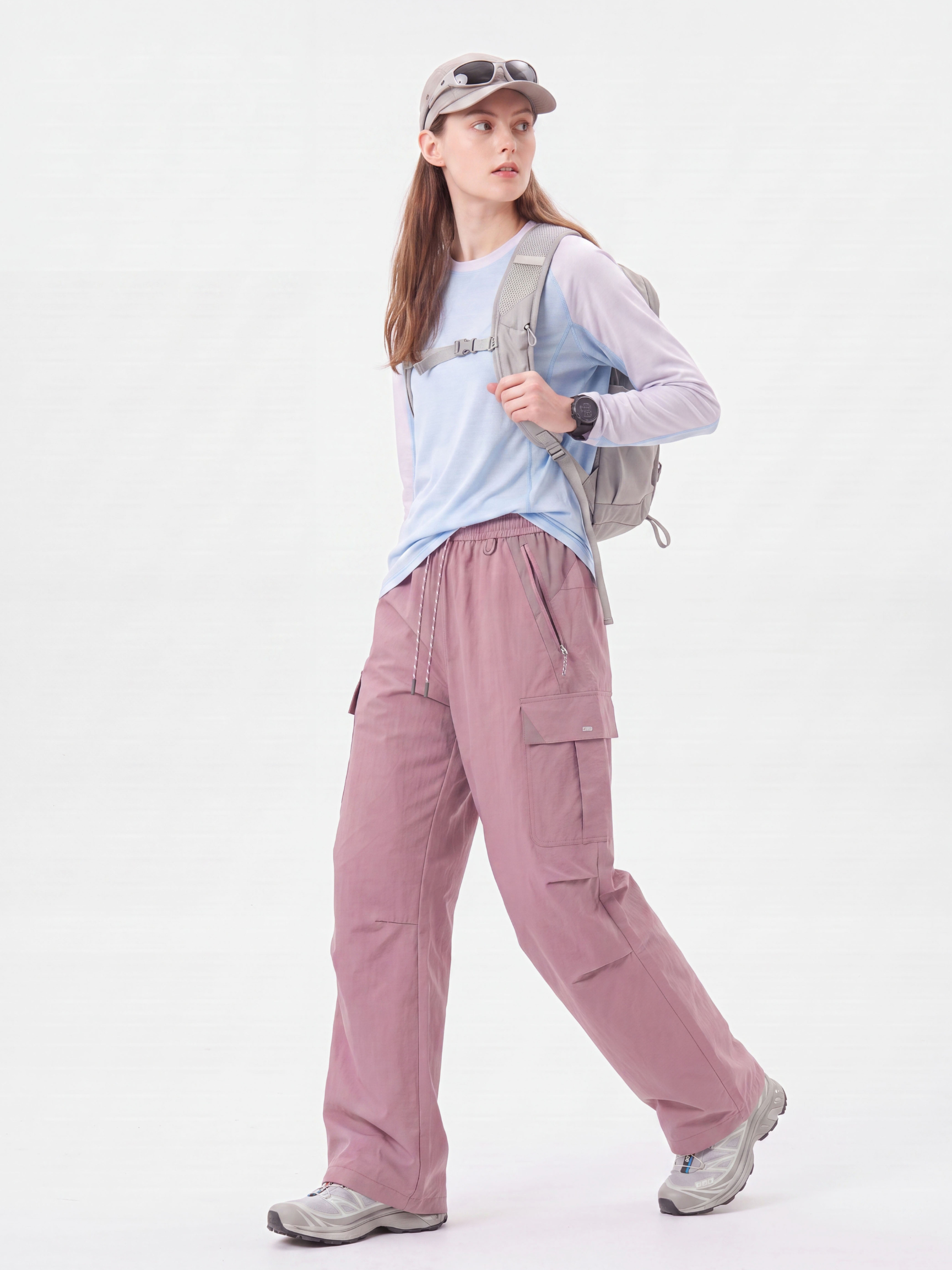 GloomVeil - Unisex Water-Repellent Lightweight Cargo Shell Pants