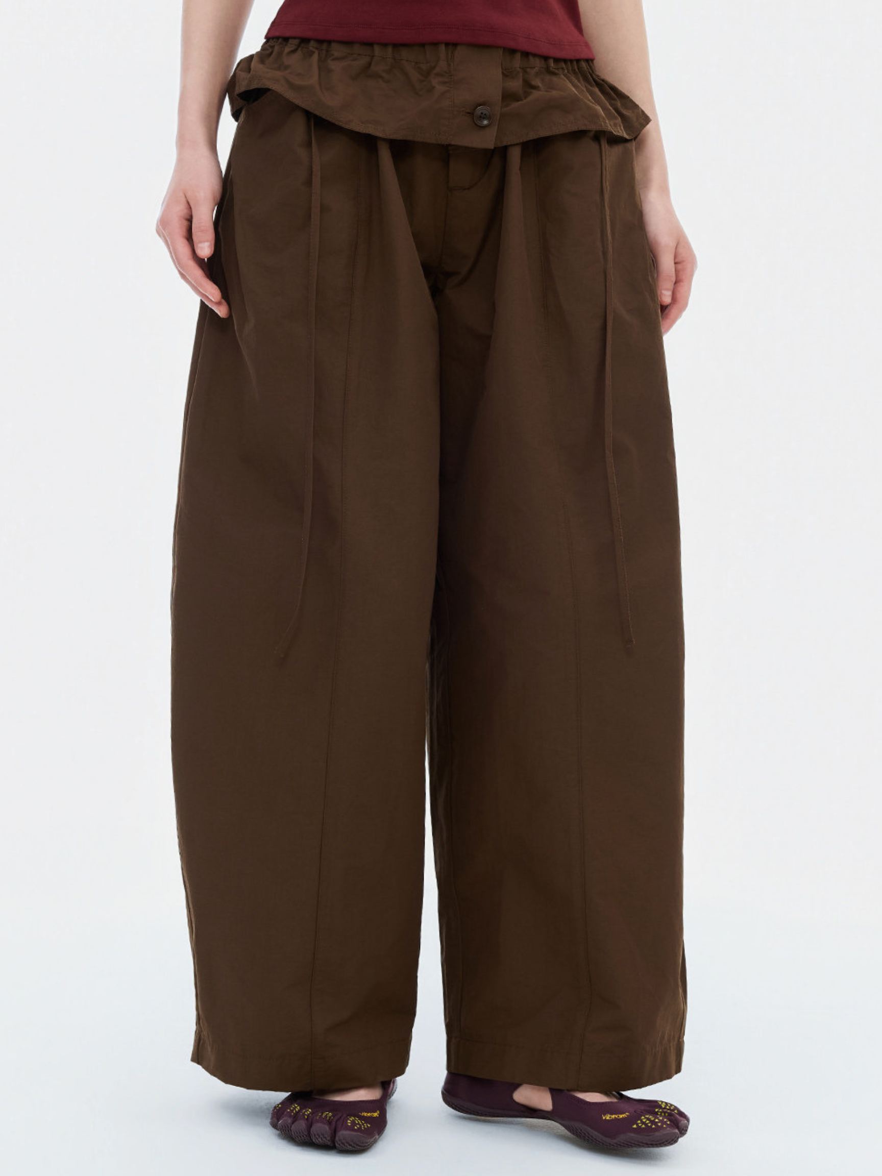 Stillness - Women's Paperbag Waist Balloon Pants
