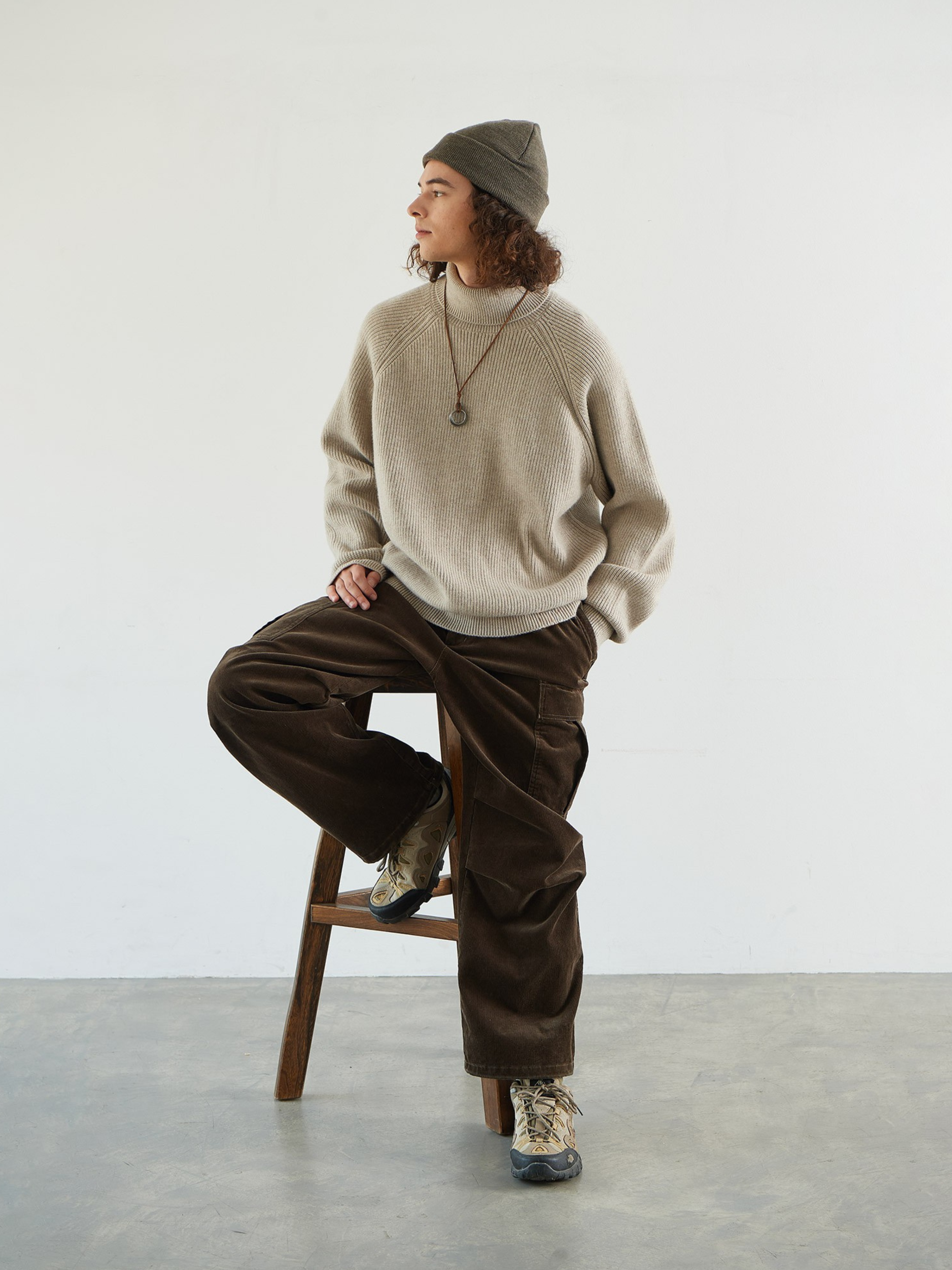 Nightbloom - Unisex Versatile Turtleneck Knit Pullover Sweater