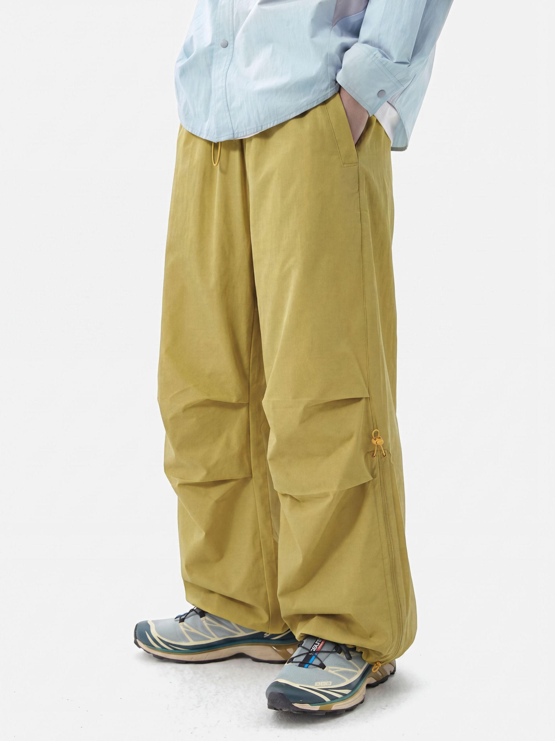 BaseGrill - Men's Quick-Dry Lightweight Parachute Pants – GONGGAR