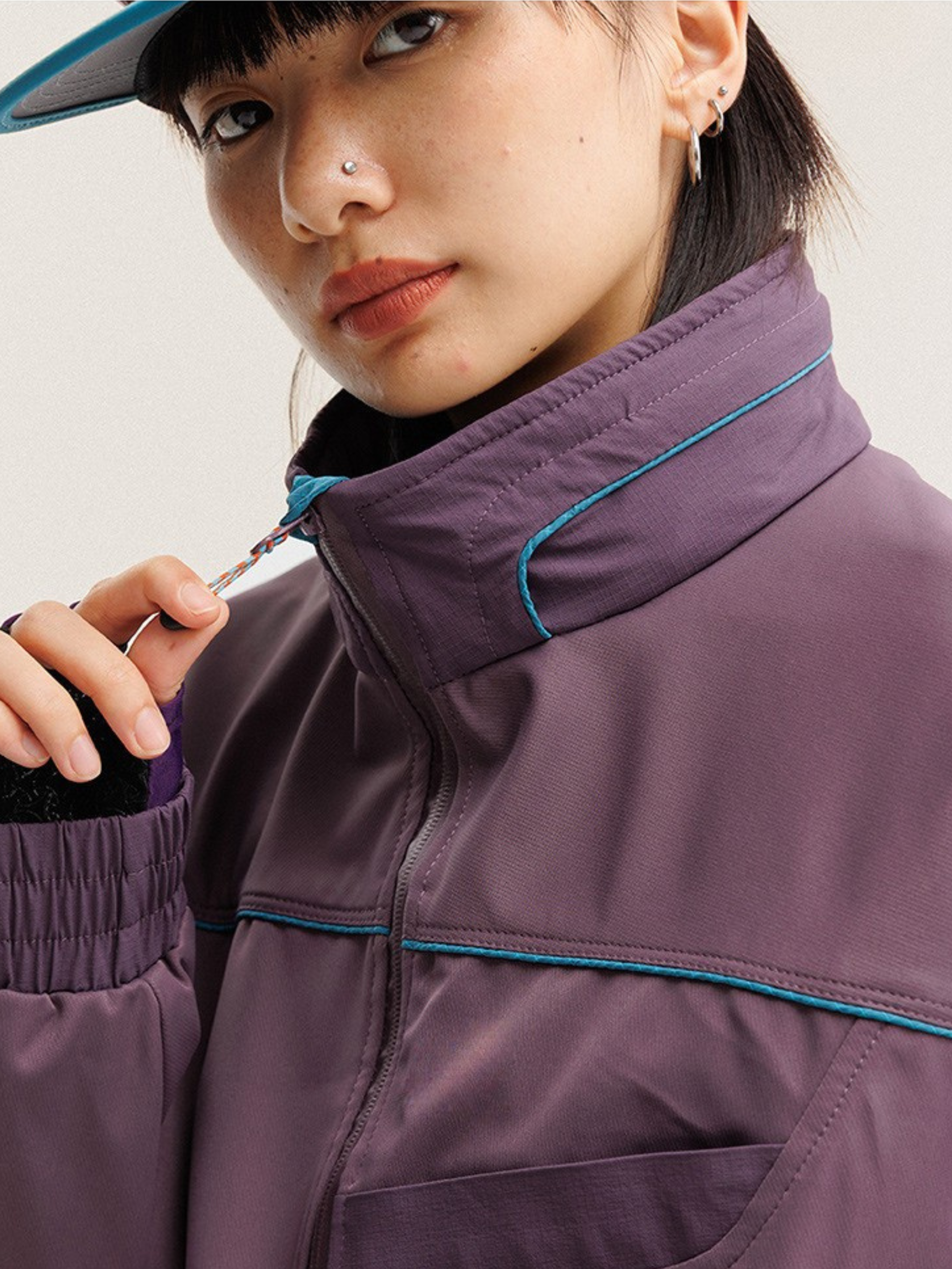 Sierra - Unisex Color-Block Waterproof Windproof Jacket