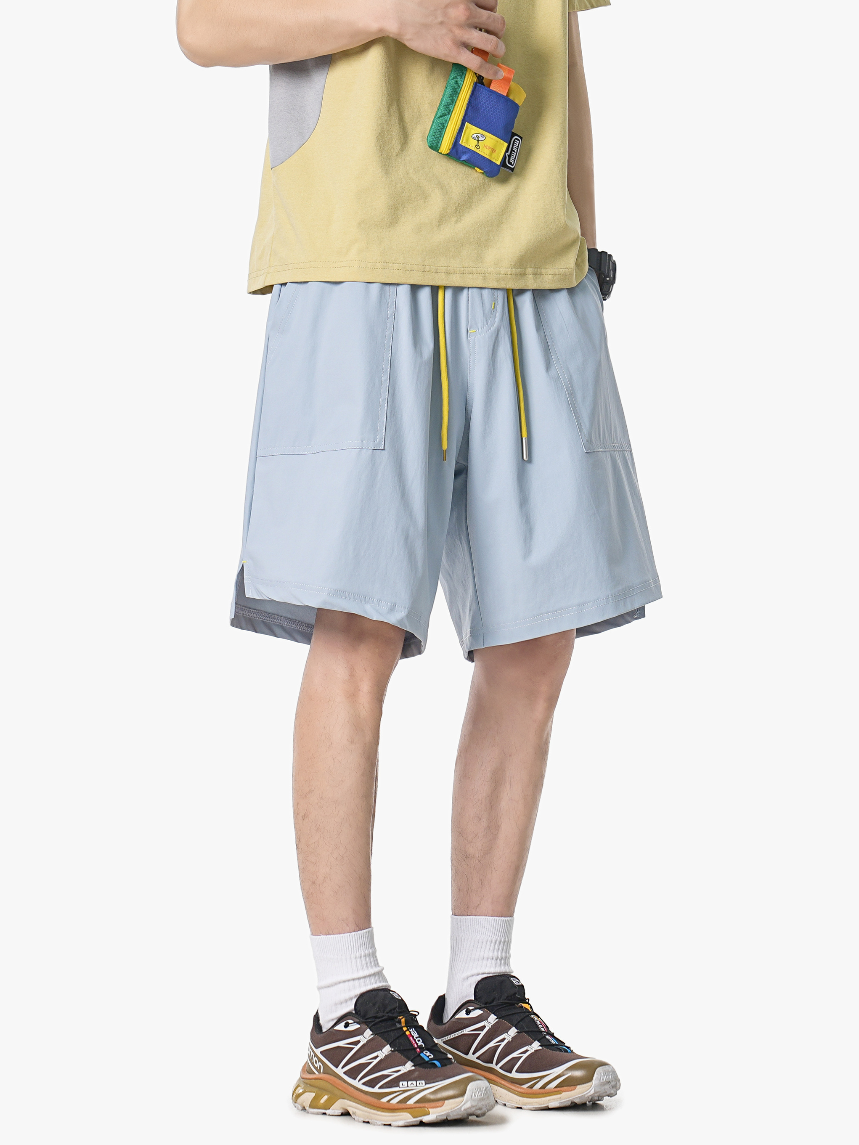 FrostShell - Cooling Breathable Wide-Leg Shorts
