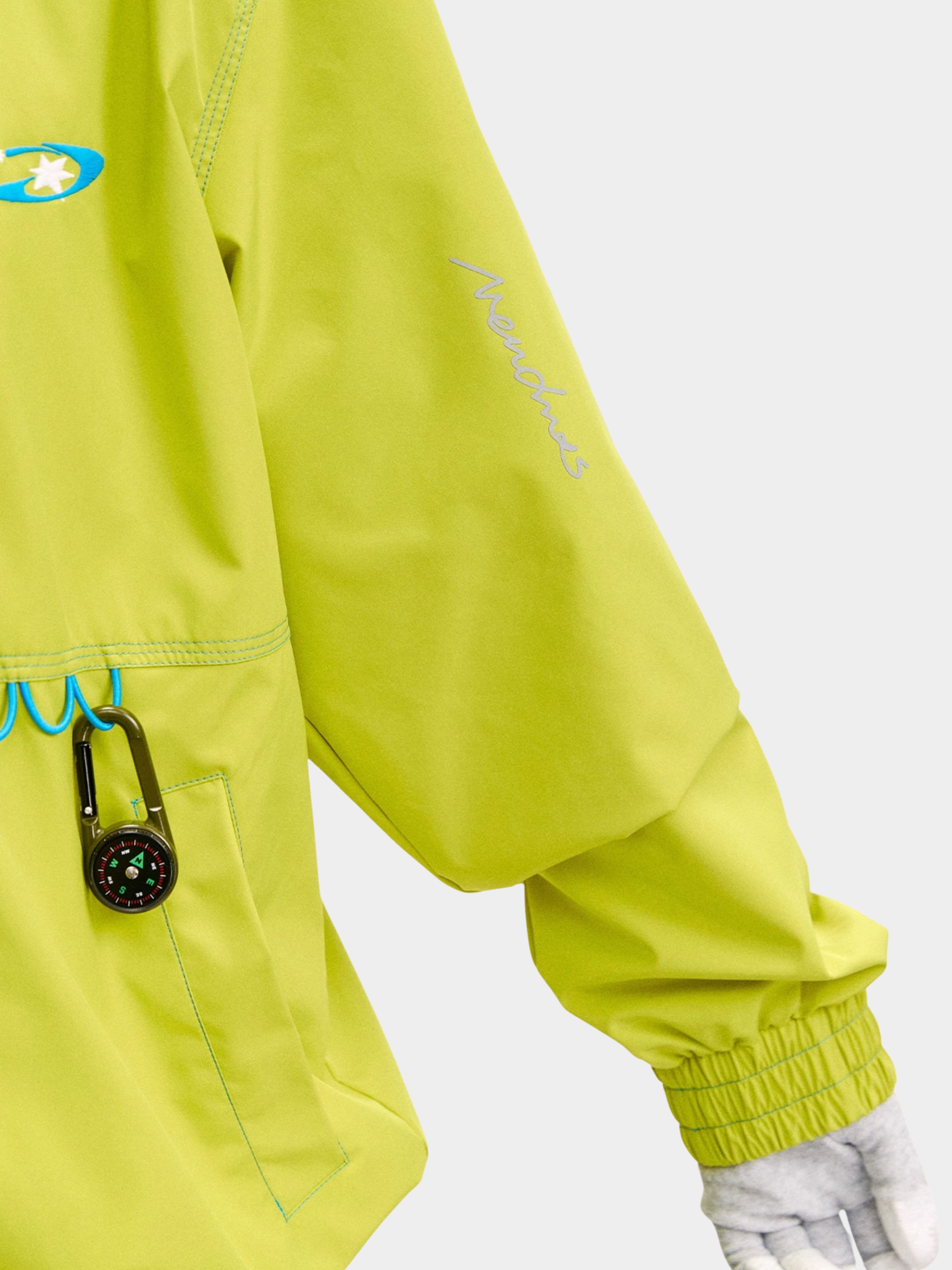 EchoDeck - Teflon® Triple-Defense Colorblock Drawstring Jacket