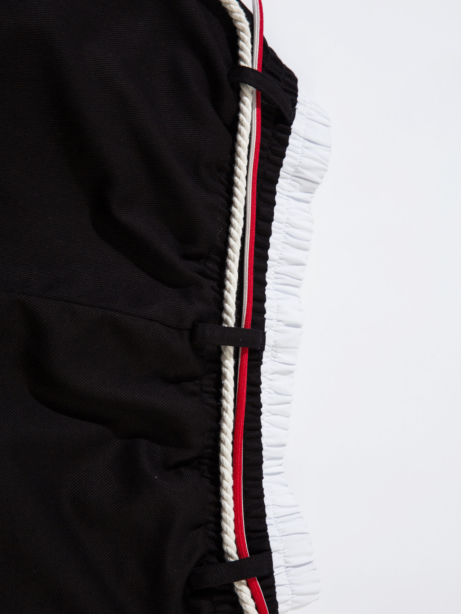 FoxCase - Unisex American Casual Stripe Panel Straight-Leg Track Pants GONGGAR SPORTS