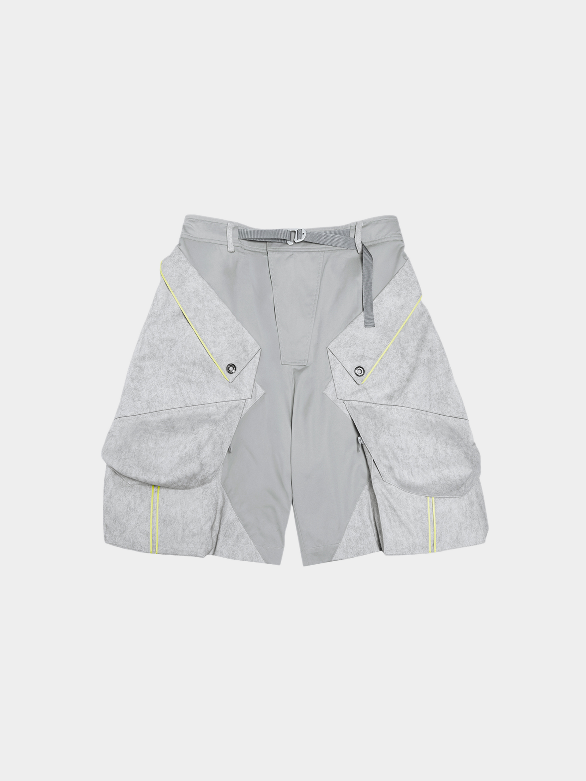 BlazeGlove - Men's Cyberpunk Loose Patchwork Multi-Pocket Shorts GONGGAR SPORTS