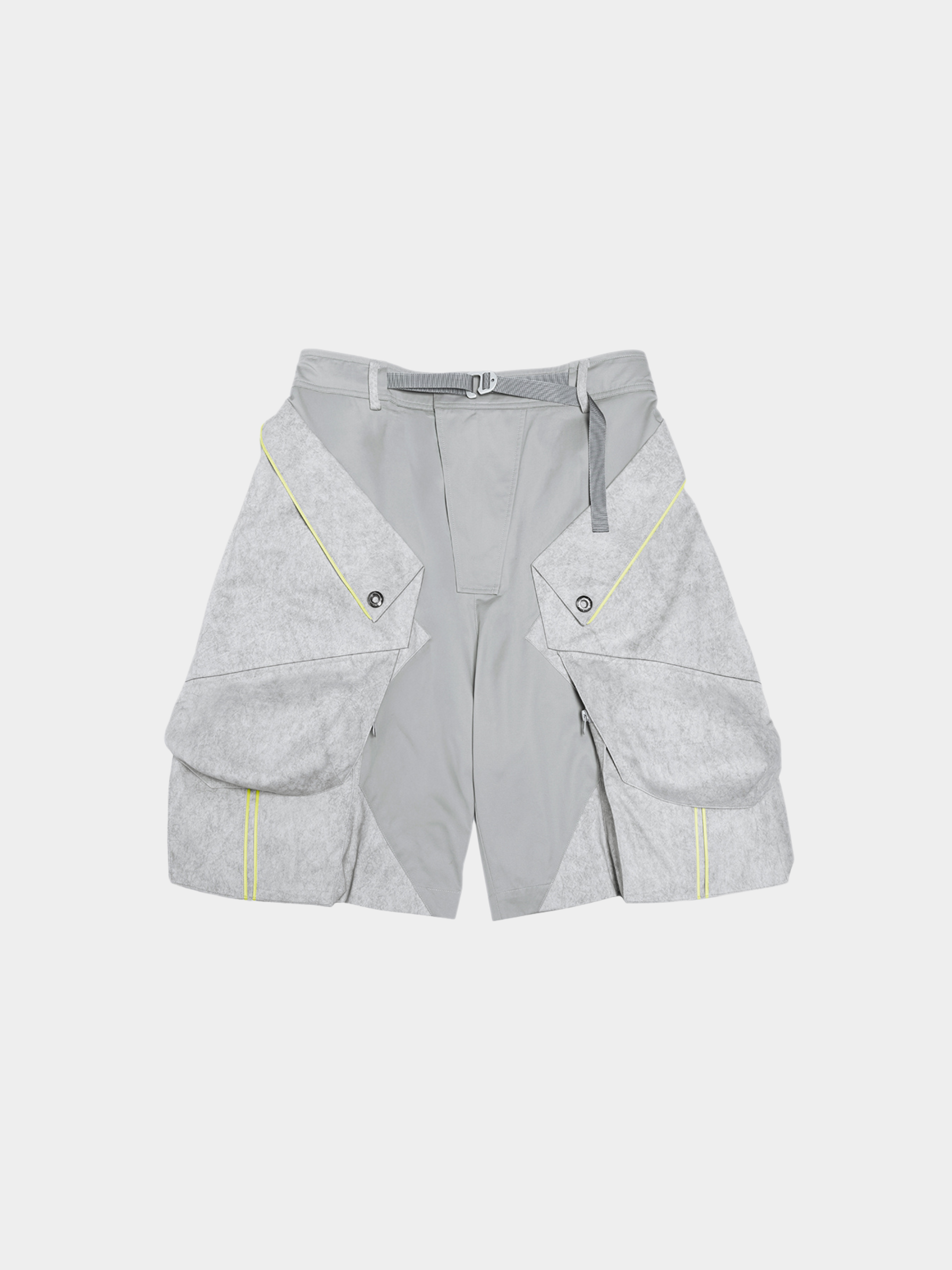 BlazeGlove - Men's Cyberpunk Loose Patchwork Multi-Pocket Shorts GONGGAR SPORTS