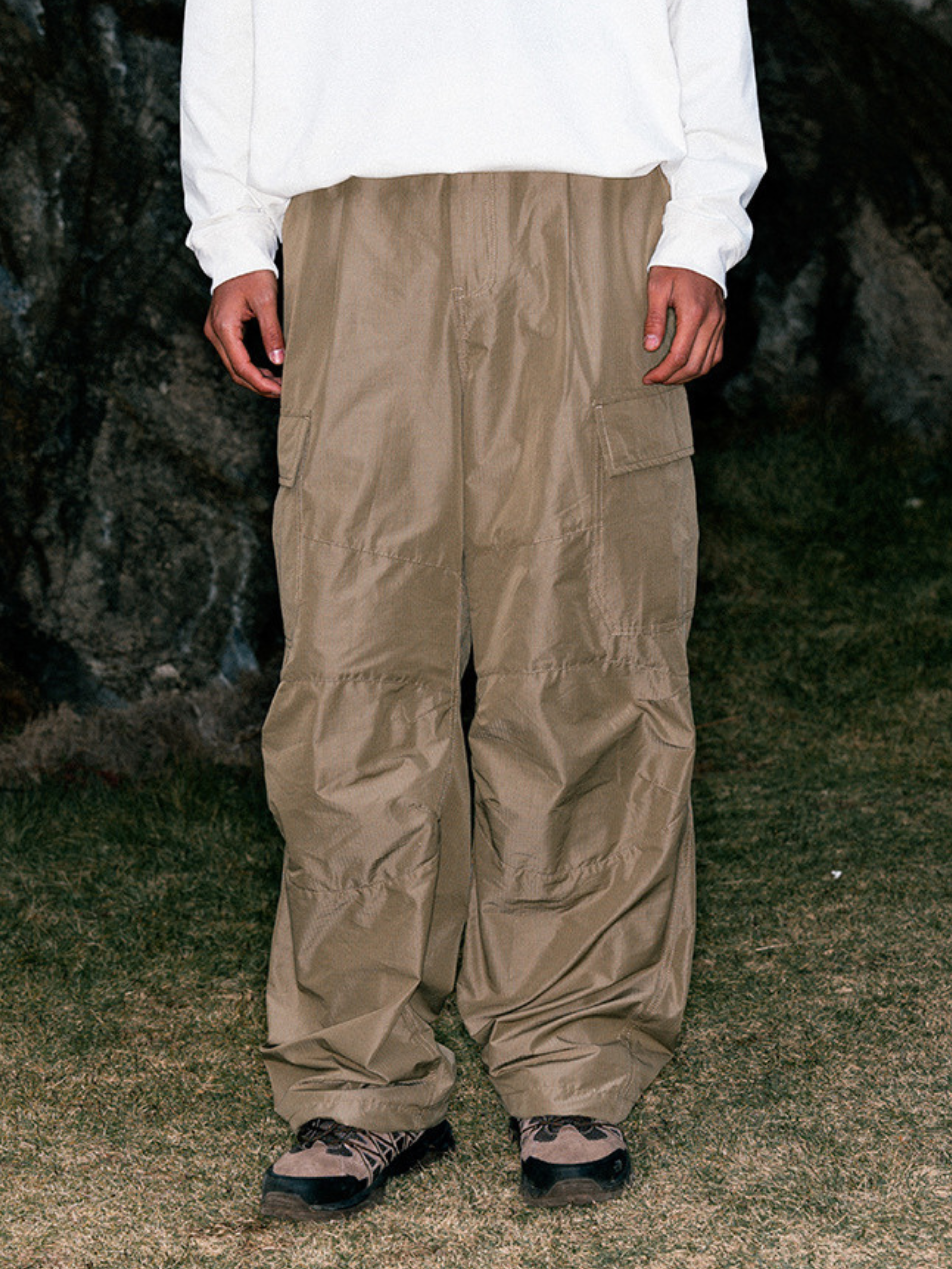 EagleEdge - Unisex Lightweight Ripstop Water-Repellent Cargo Hiking Pants GONGGAR SPORTS