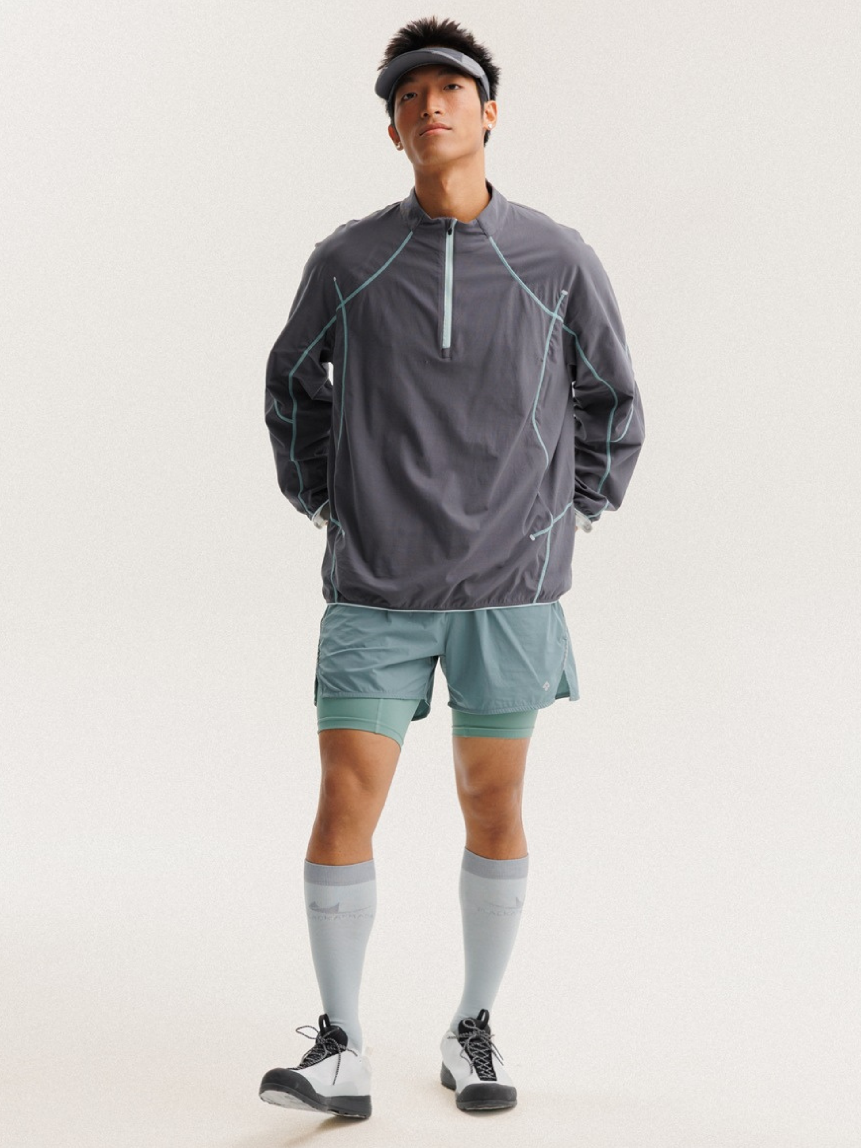 Ironthorn - Lightweight Quick-Dry Half-Zip Long Sleeve Tee