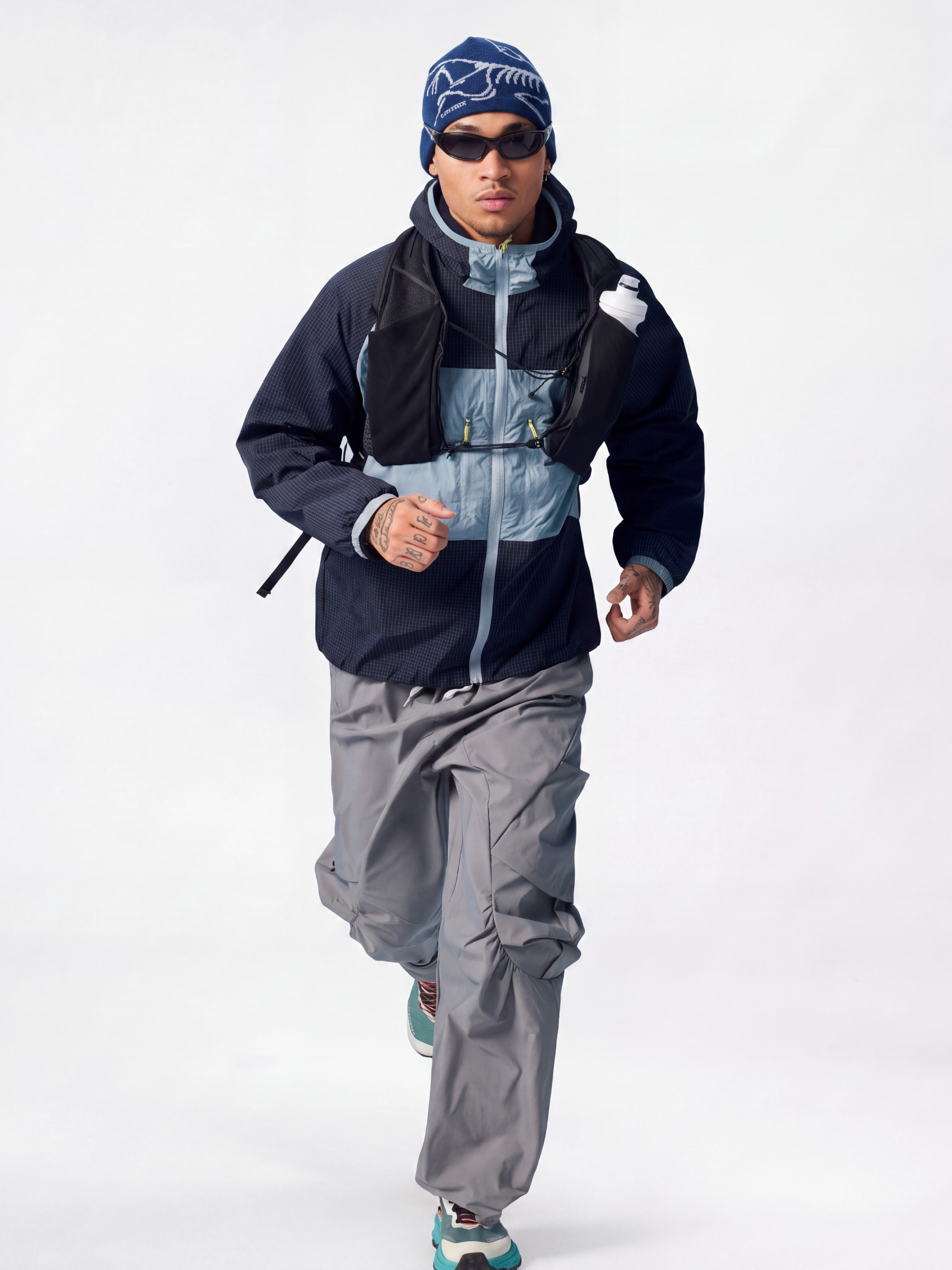 LiteVeil - Water-Repellent Lightweight Breathable Color-Block Jacket