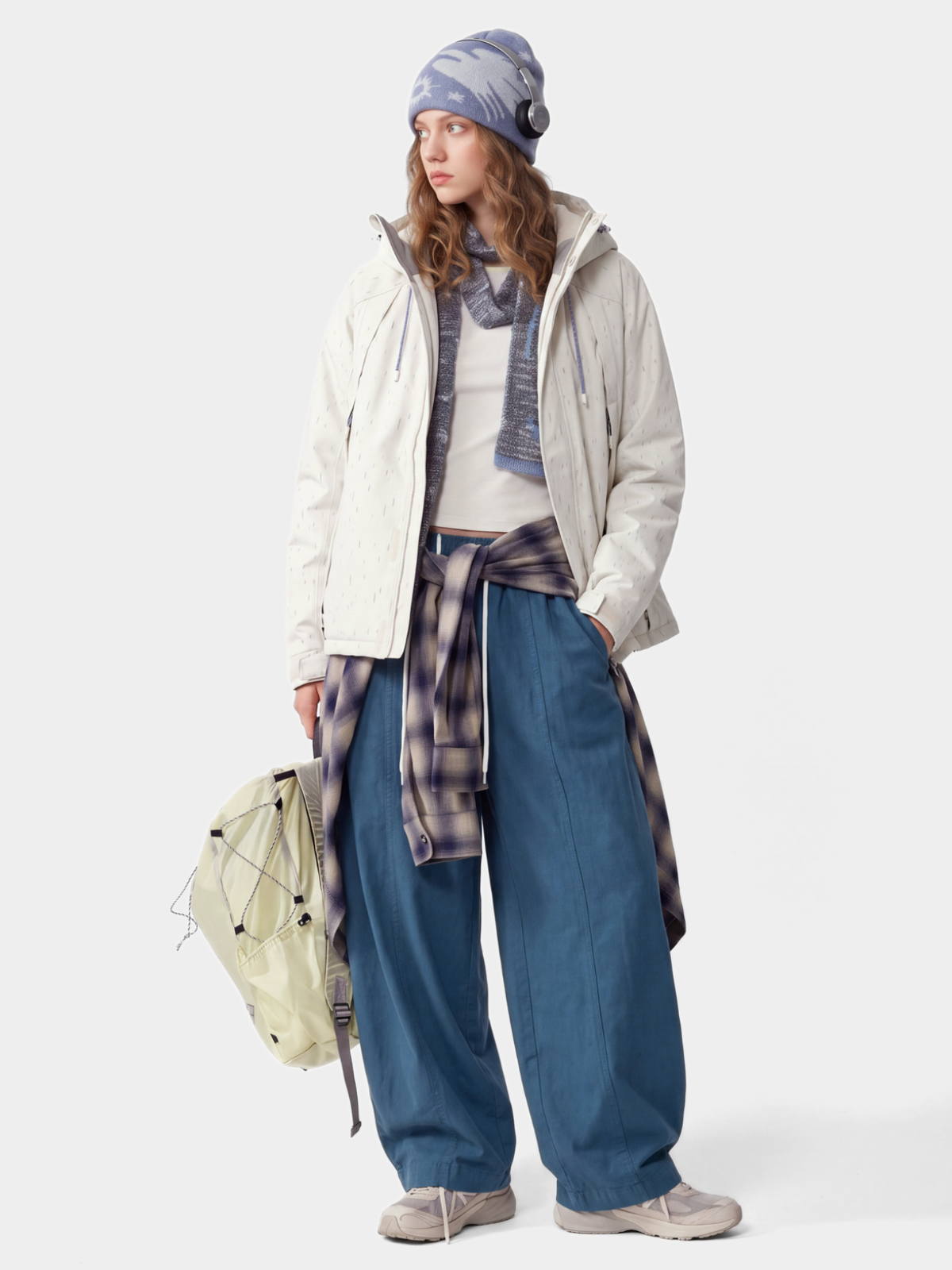 FluffStill - Unisex 90% White Duck Down 650 FP Lightweight Water-Repellent Down Jacket