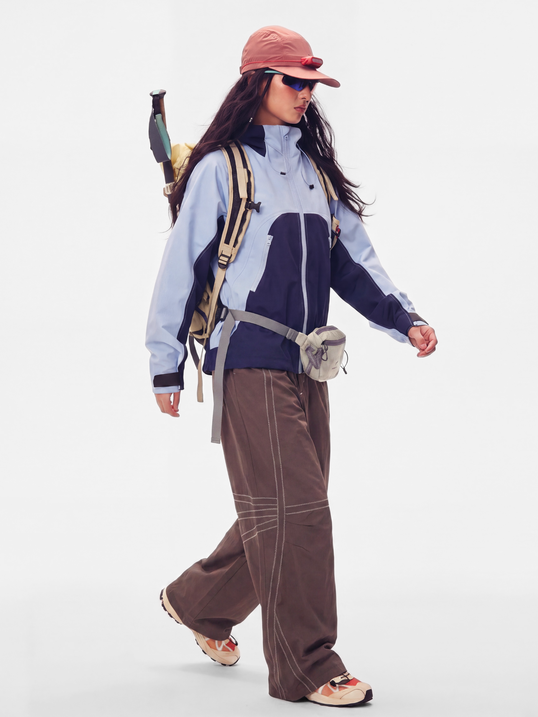 PeakFold - Women's Waterproof Windproof Hiking Jacket