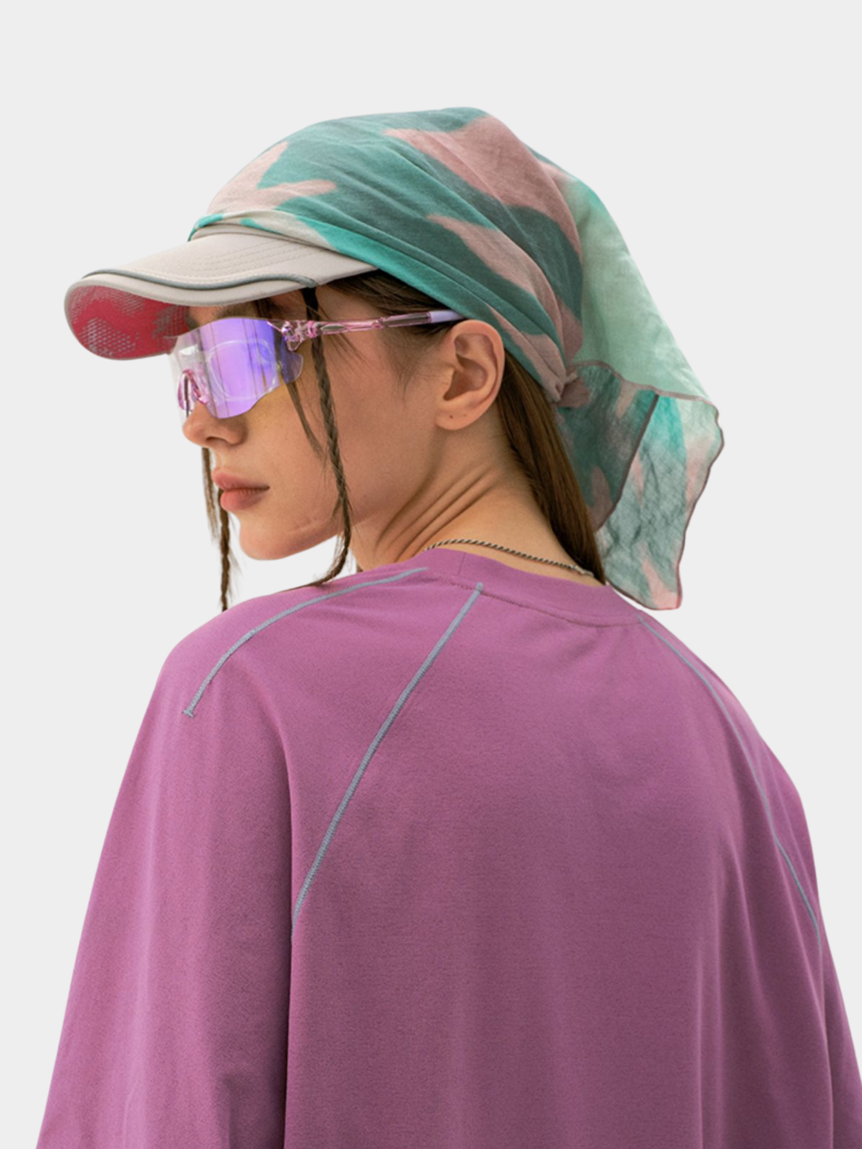 Ravencrest - Abrasion-Resistant Patterned Headscarf