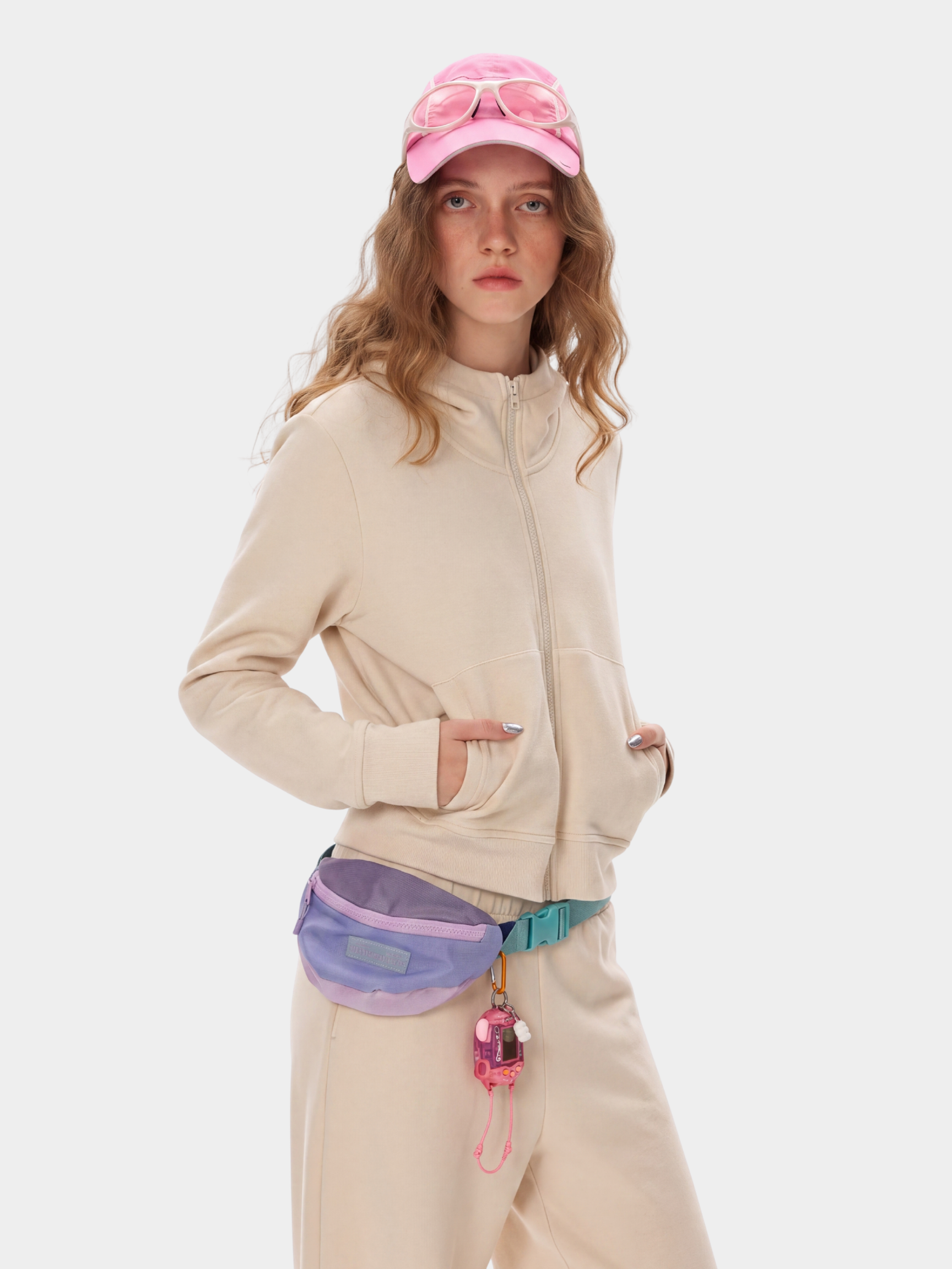 DuskLayer - Women's Air-Layer Hoodie Cardigan & Draped Jogger Pants Set