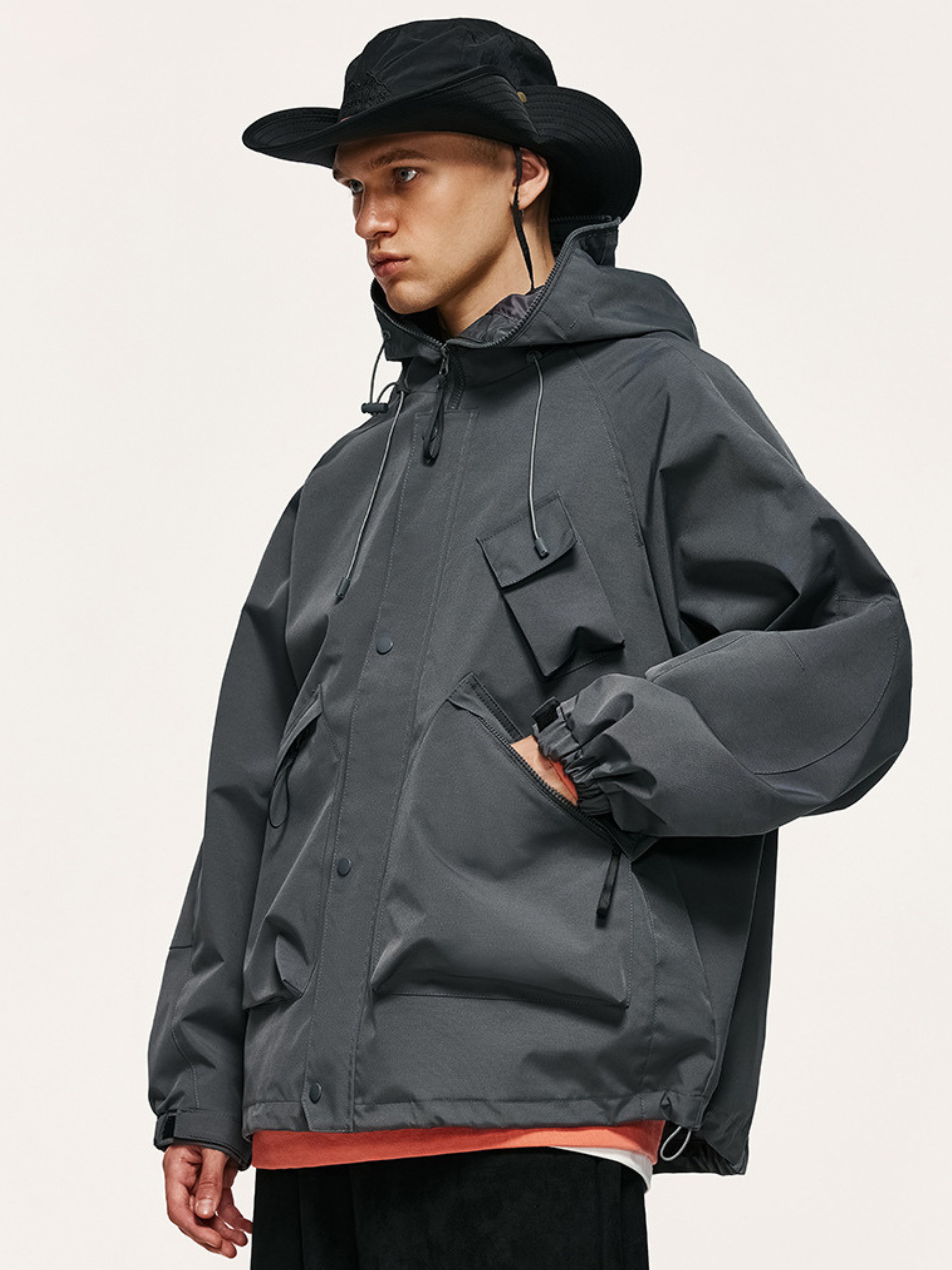 Sunspire - Unisex Teflon™ Triple-Proof Functional Pocket Shell Jacket