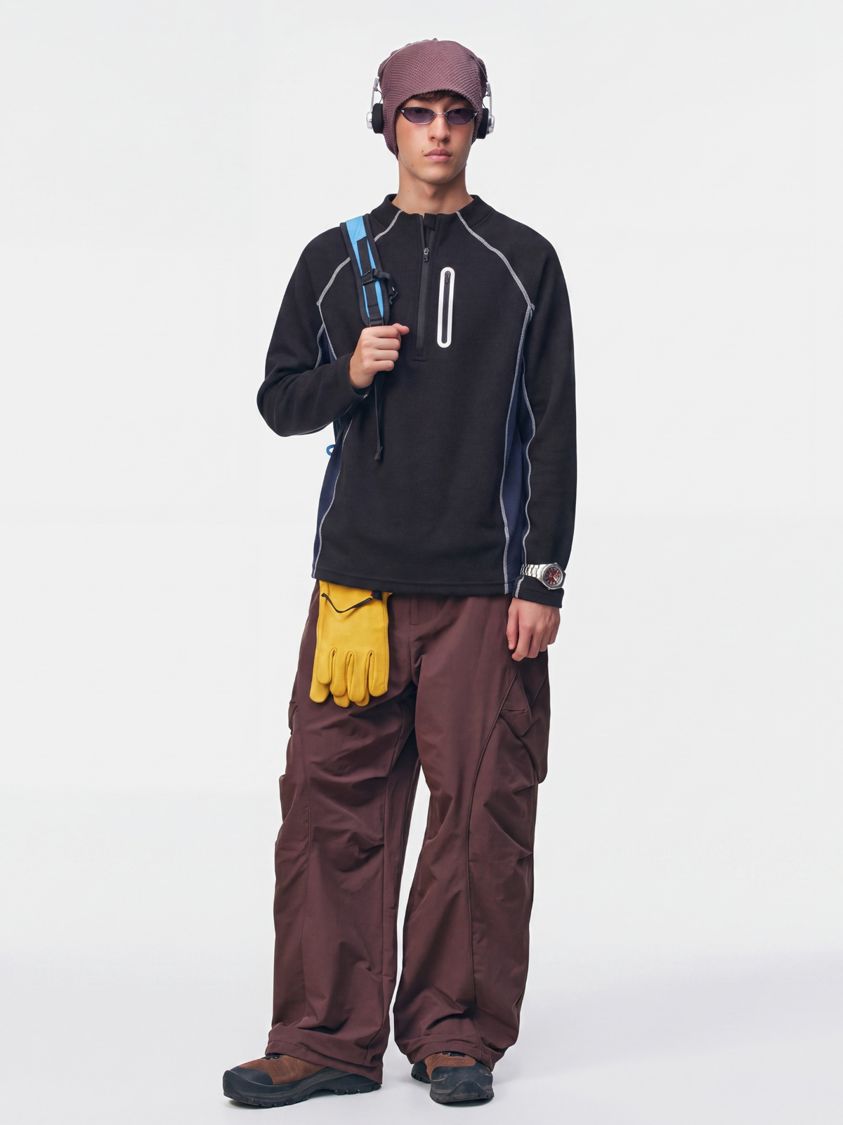 PleatHush - Men's Quick-Dry Breathable Antibacterial Sweatshirt