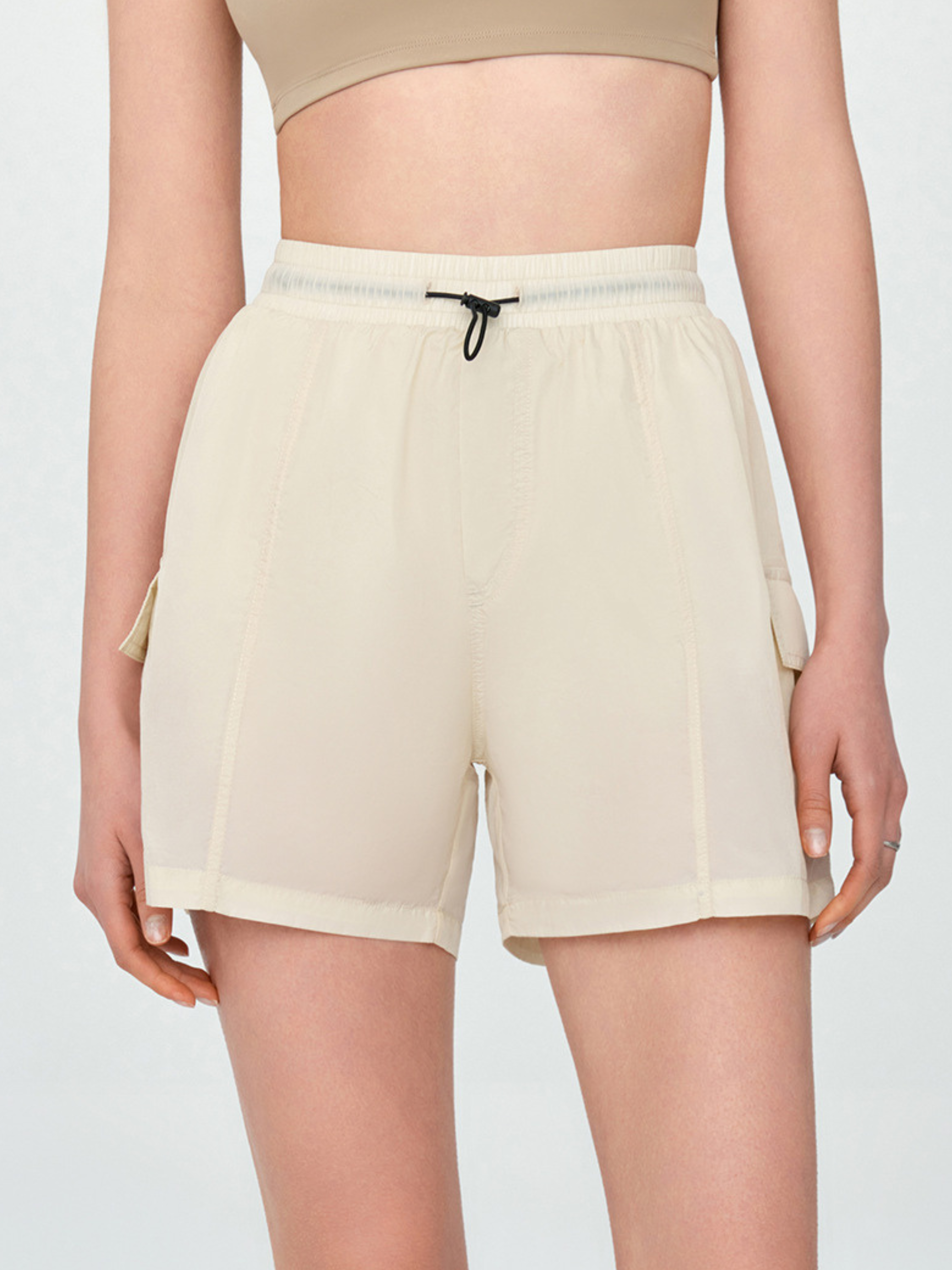 Cougardash - Women's Lightweight Elastic Waist Sports Shorts