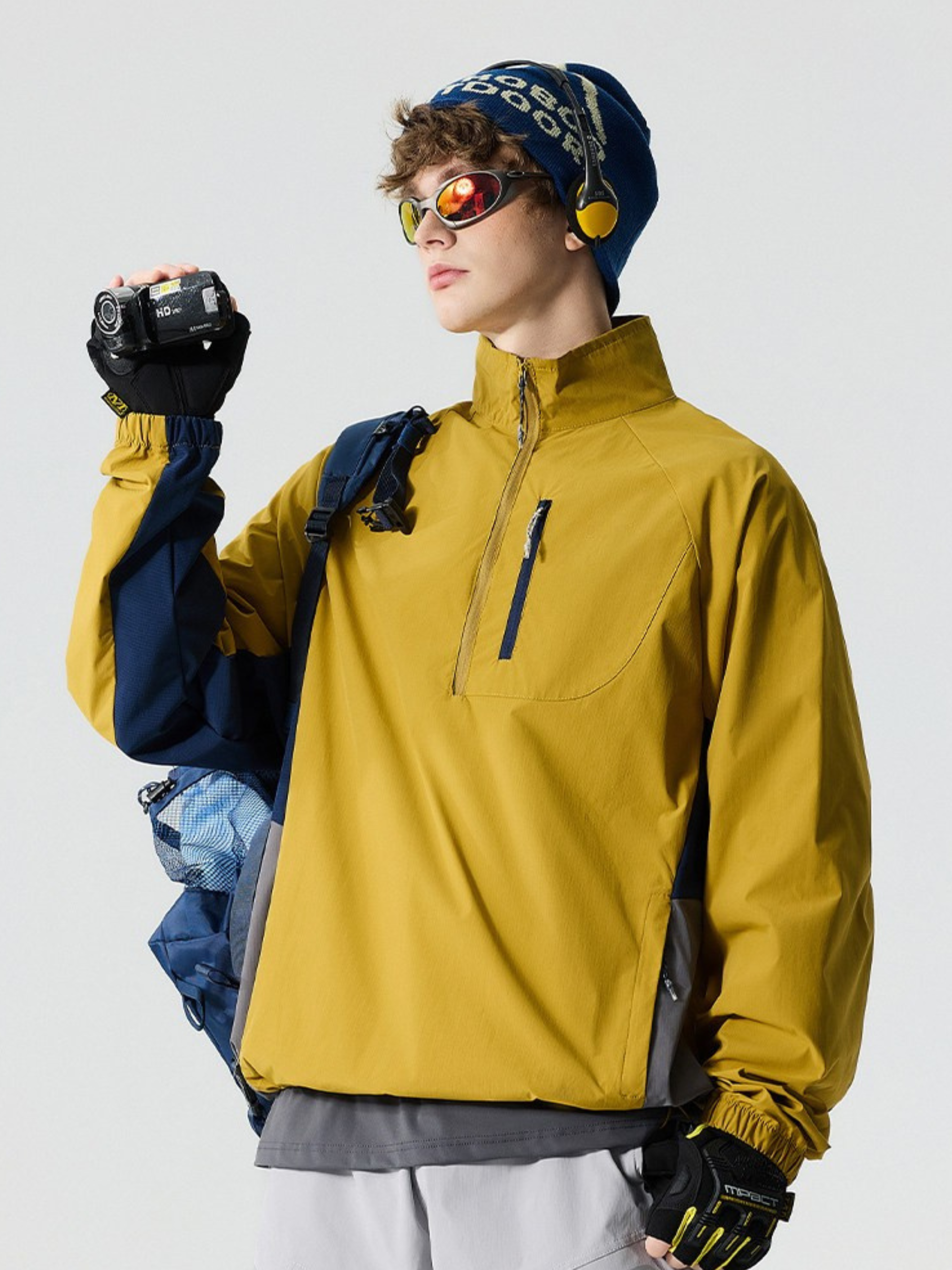 Glimmerfrost - Unisex Water-Repellent Stand Collar Jacket