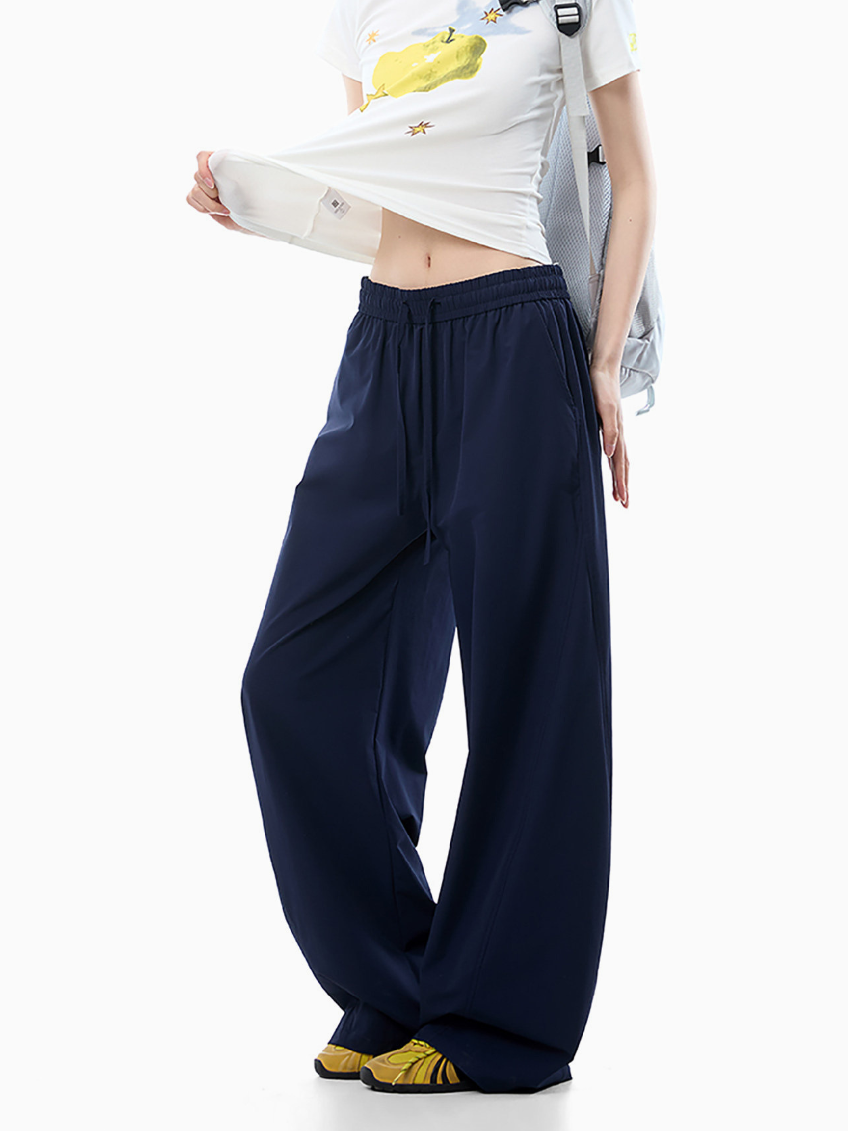HaloFlow - Women's Breathable Cooling Curved-Leg Sport Pants