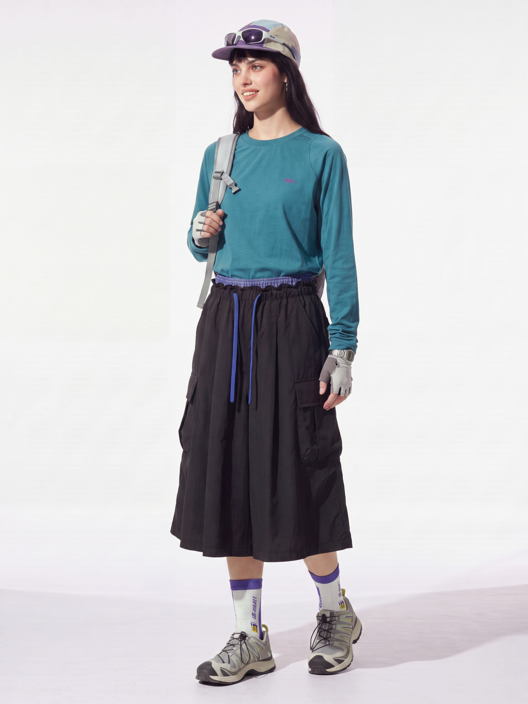 CreekGlide - Women's Water-Repellent Quick-Dry Multi-Pocket Cropped Pants