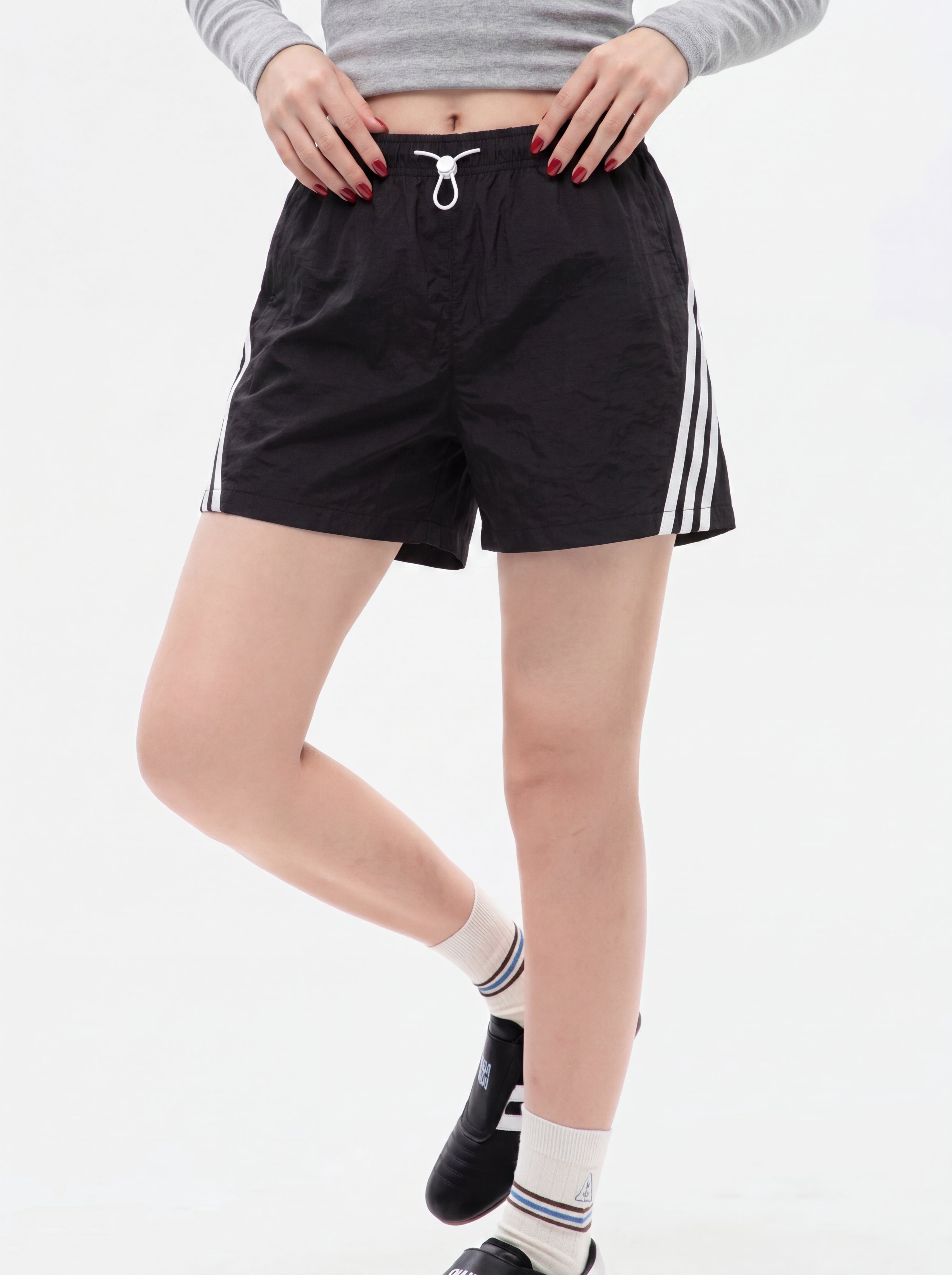 Solitude - Women's Side Stripe Lightweight Breathable Shorts