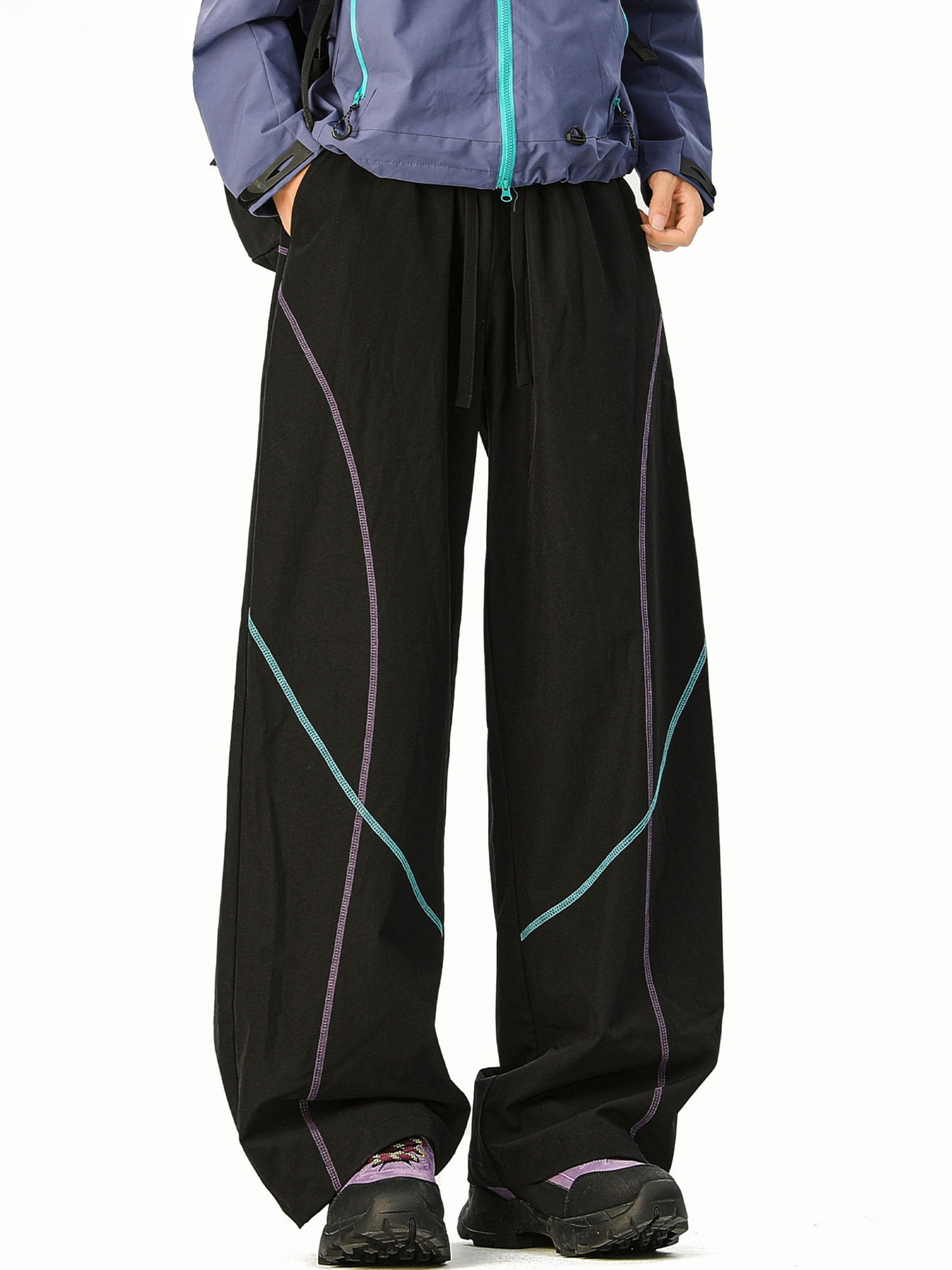 Moonshade - Lightweight Hassel Seam Casual Pants