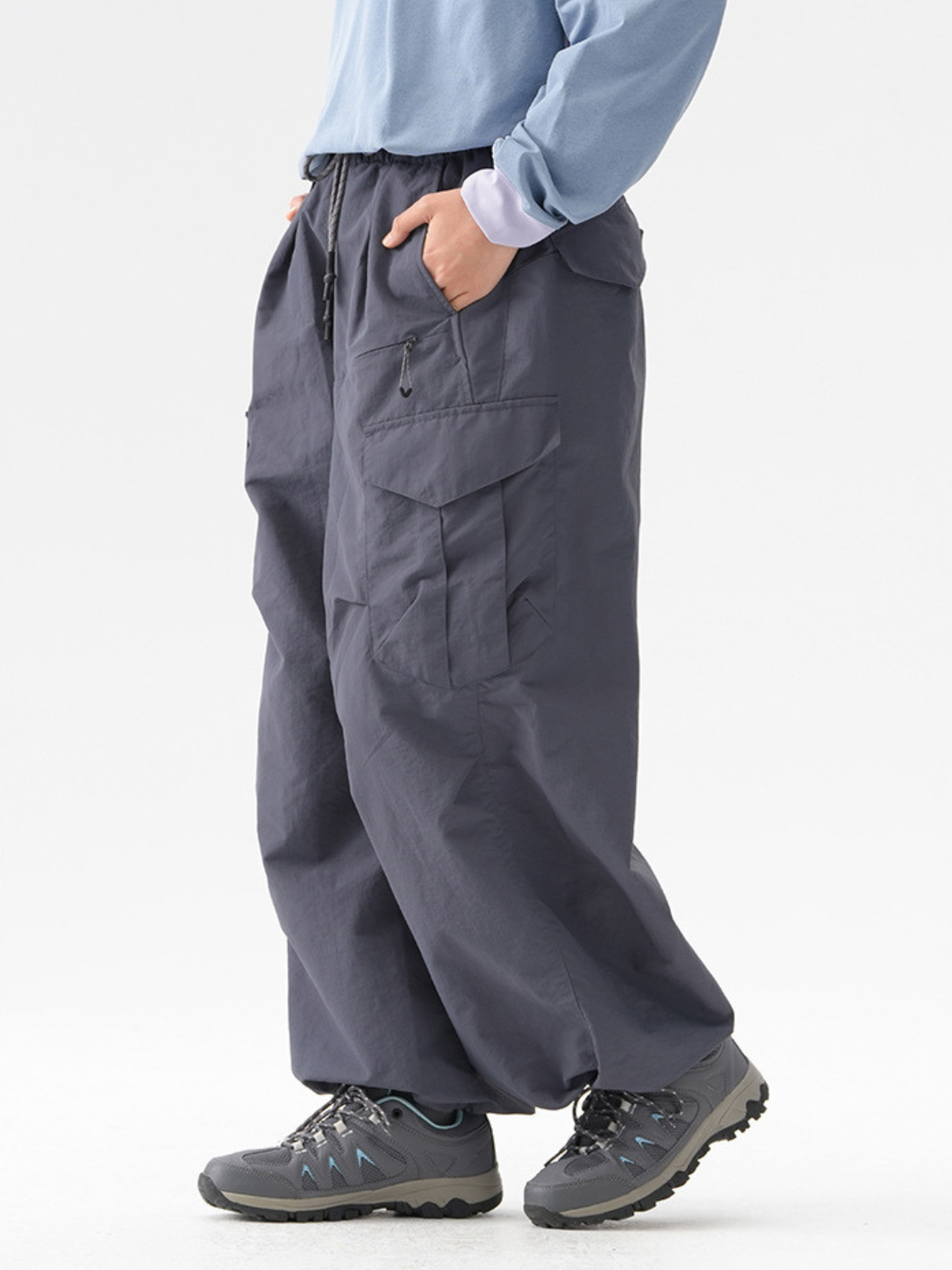 FoxNest - Unisex Waterproof Quick-Dry Paratrooper Pants