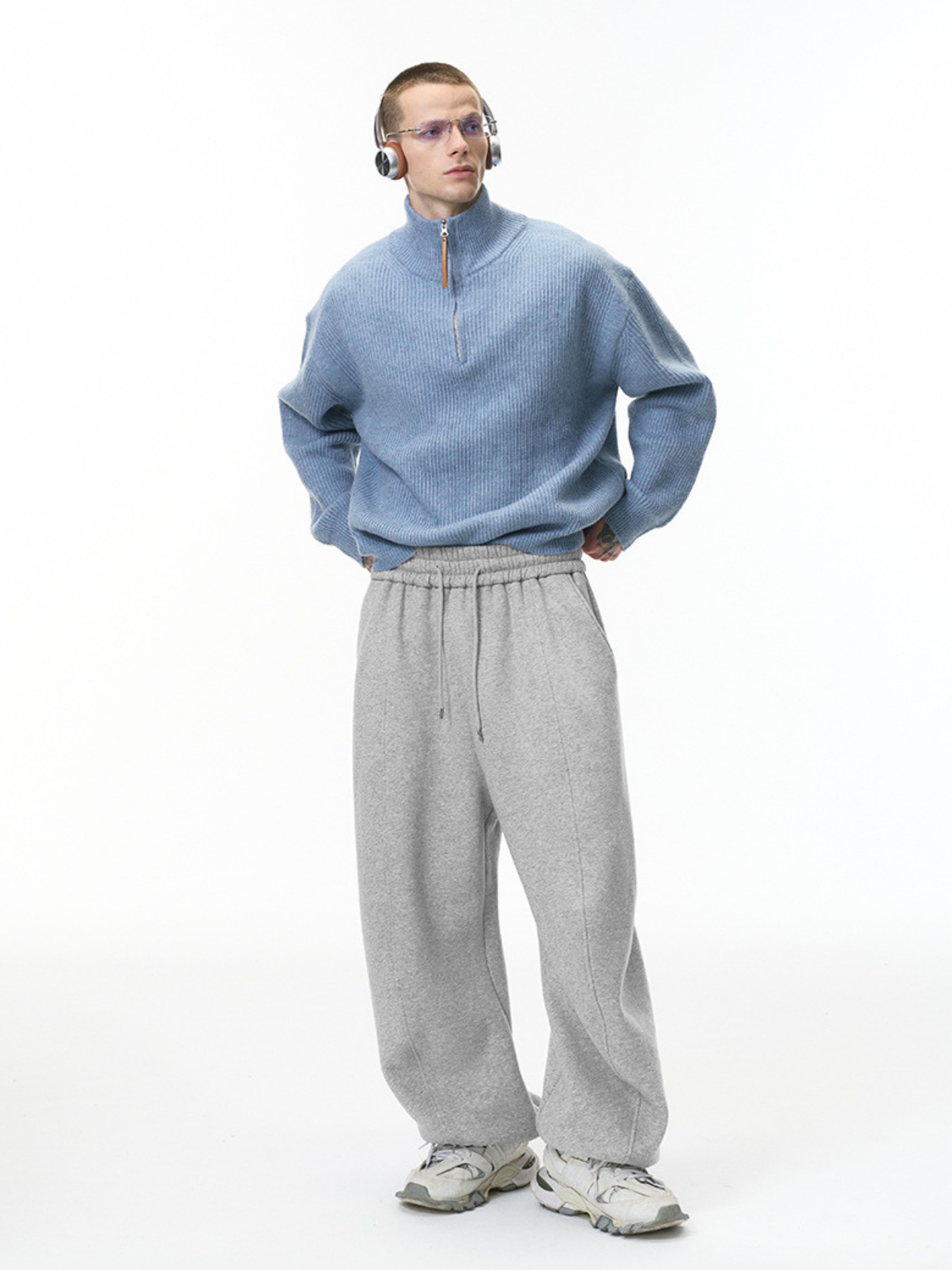 Frostgale - Unisex Wide-Leg Fleece Jogger Pants
