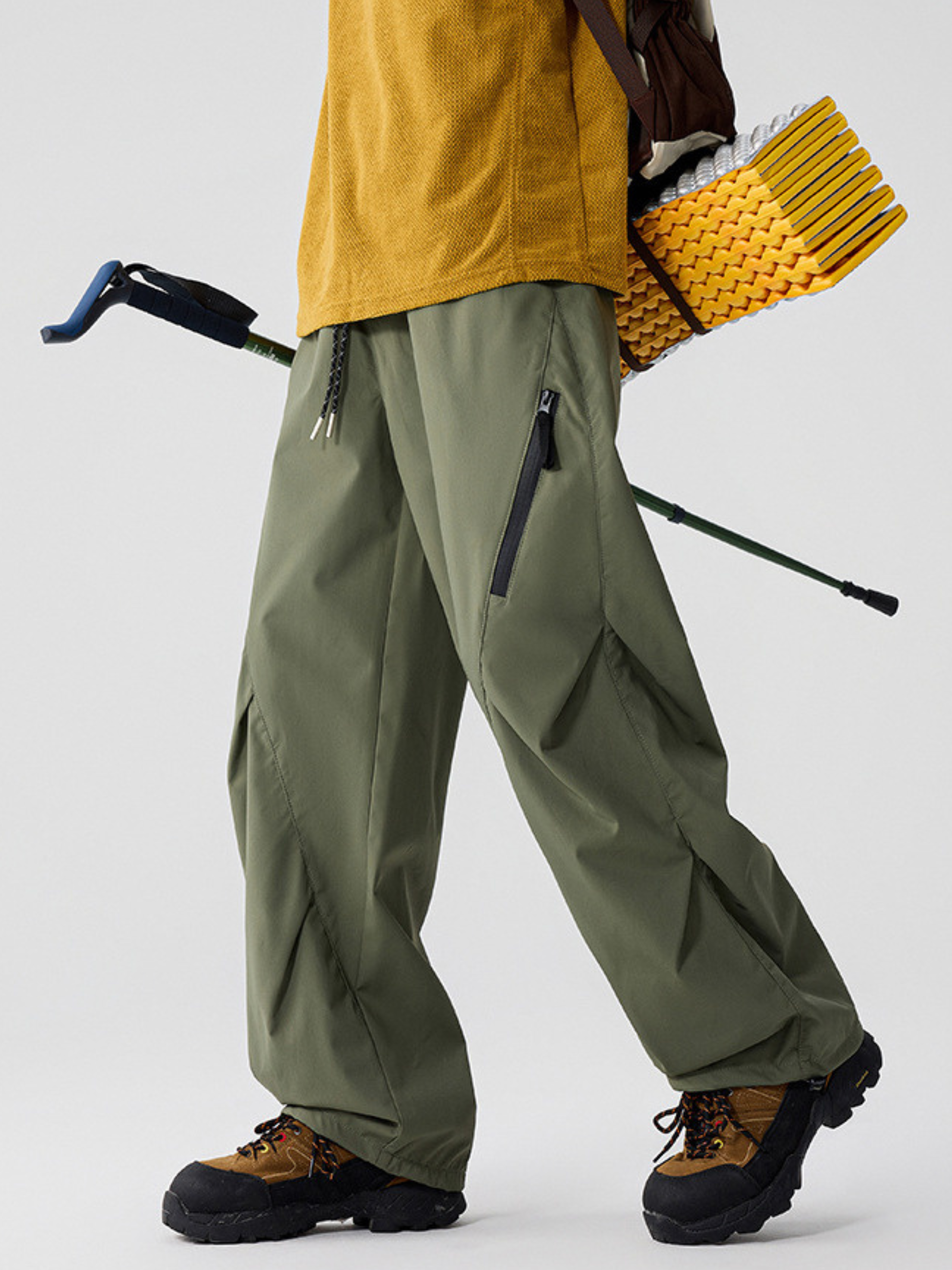 EchoMode - Unisex 3-in-1 Windproof Insulated Down Hardshell Pants