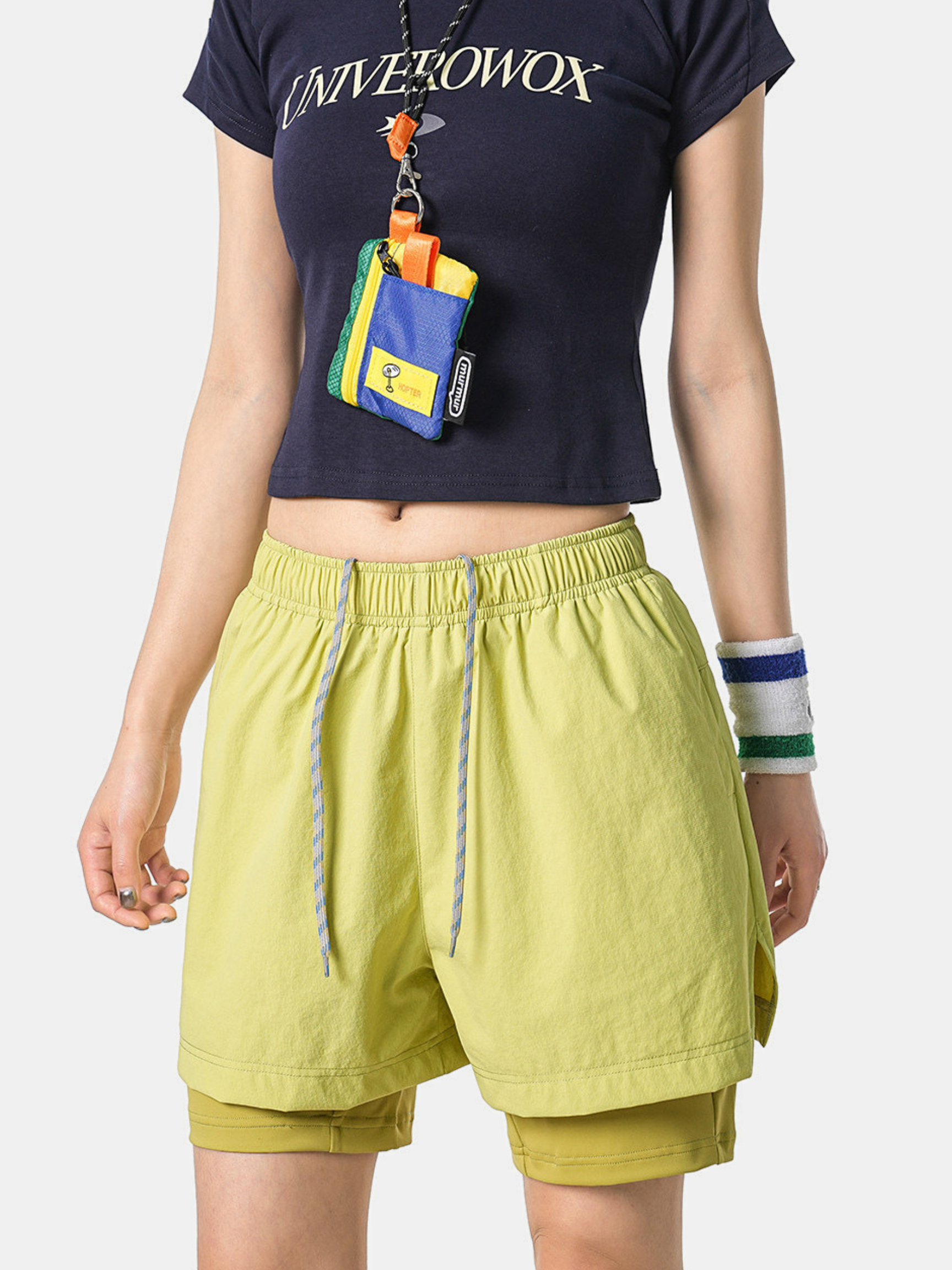 StillBay - Unisex 2-in-1 Ripstop Lightweight Athletic Shorts