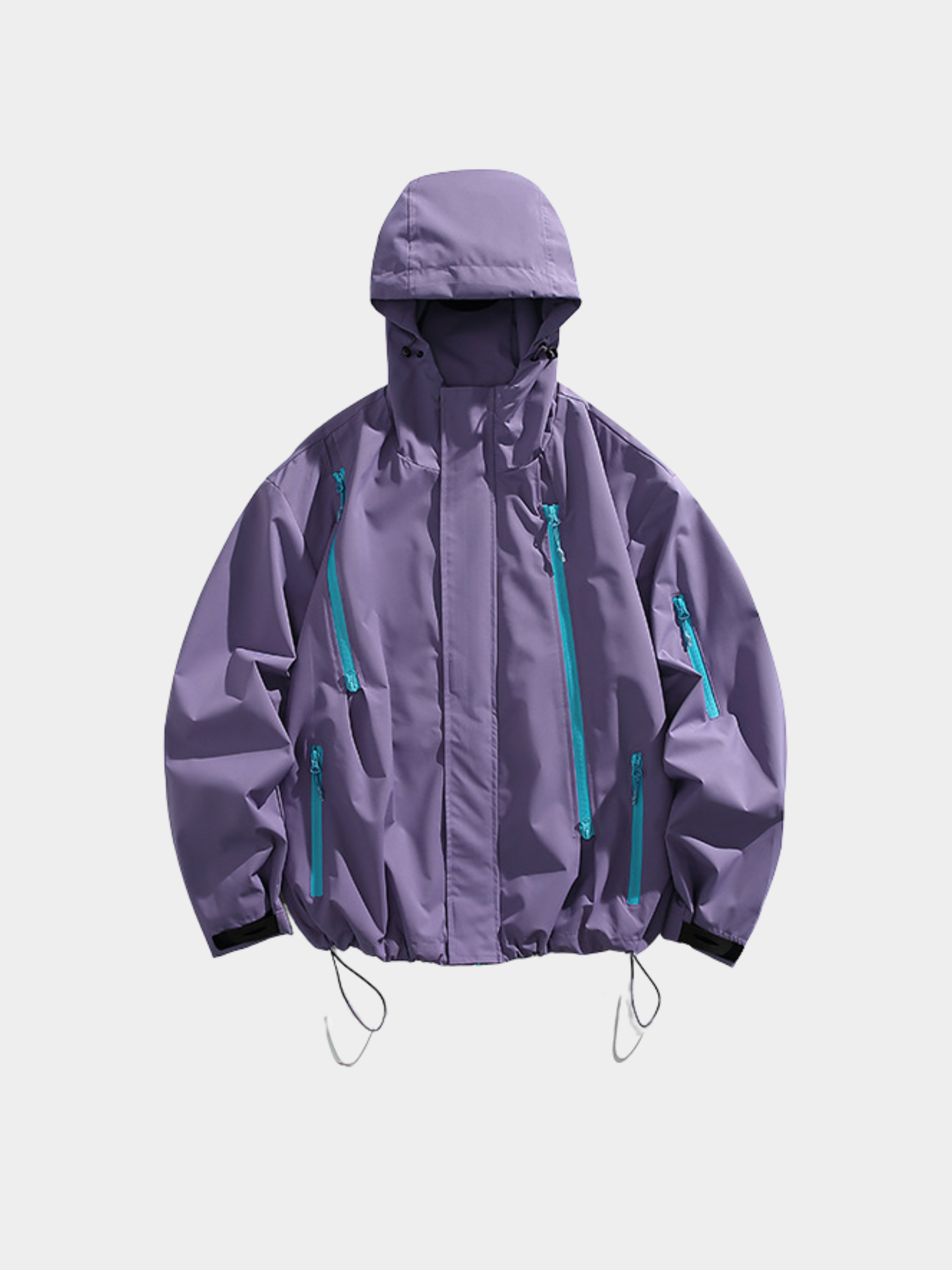 Nightpath - Unisex Water-Repellent Windproof Utility Shell Jacket