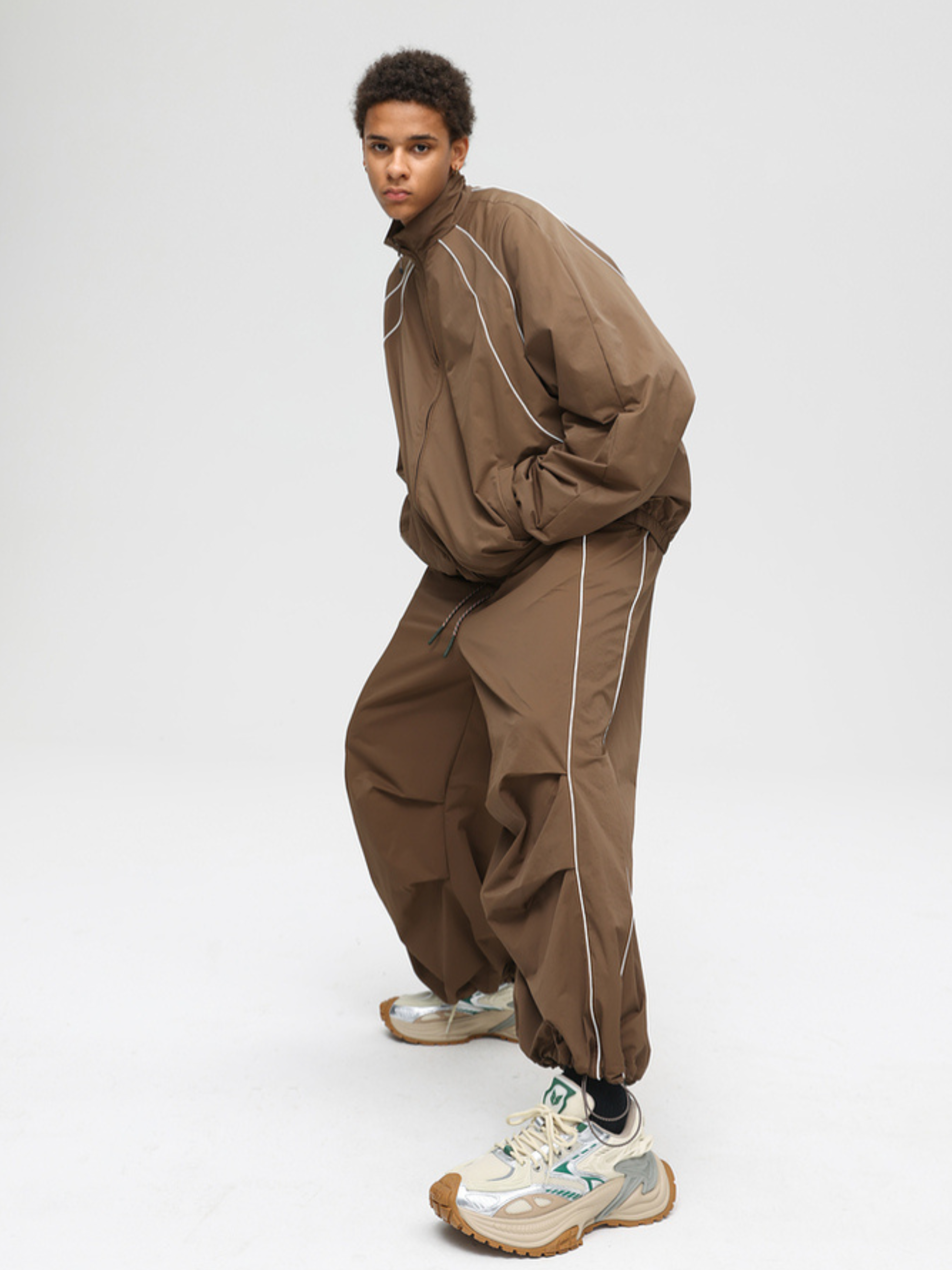 AshDash - Unisex Oversized Windproof & Waterproof Jacket GONGGAR SPORTS