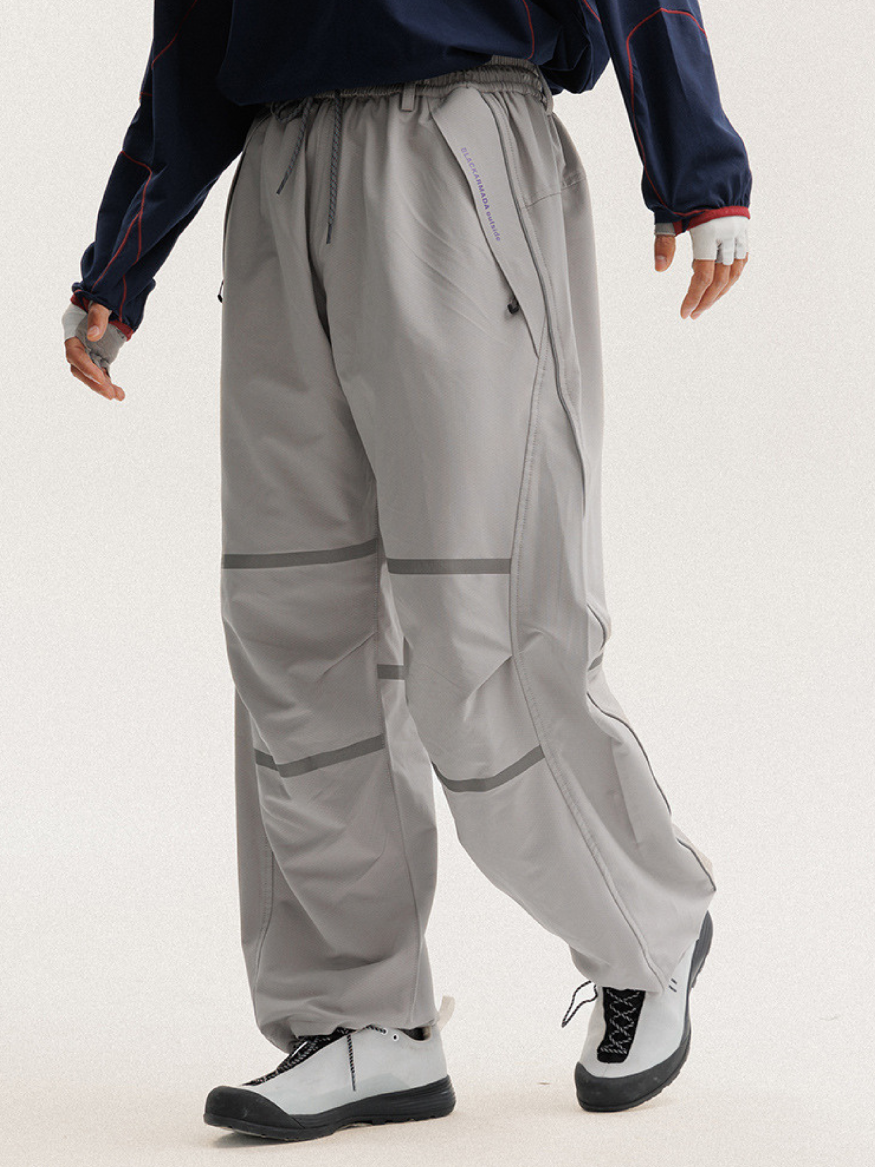 Pioneers - Unisex Reflective Softshell Utility Trekking Pants