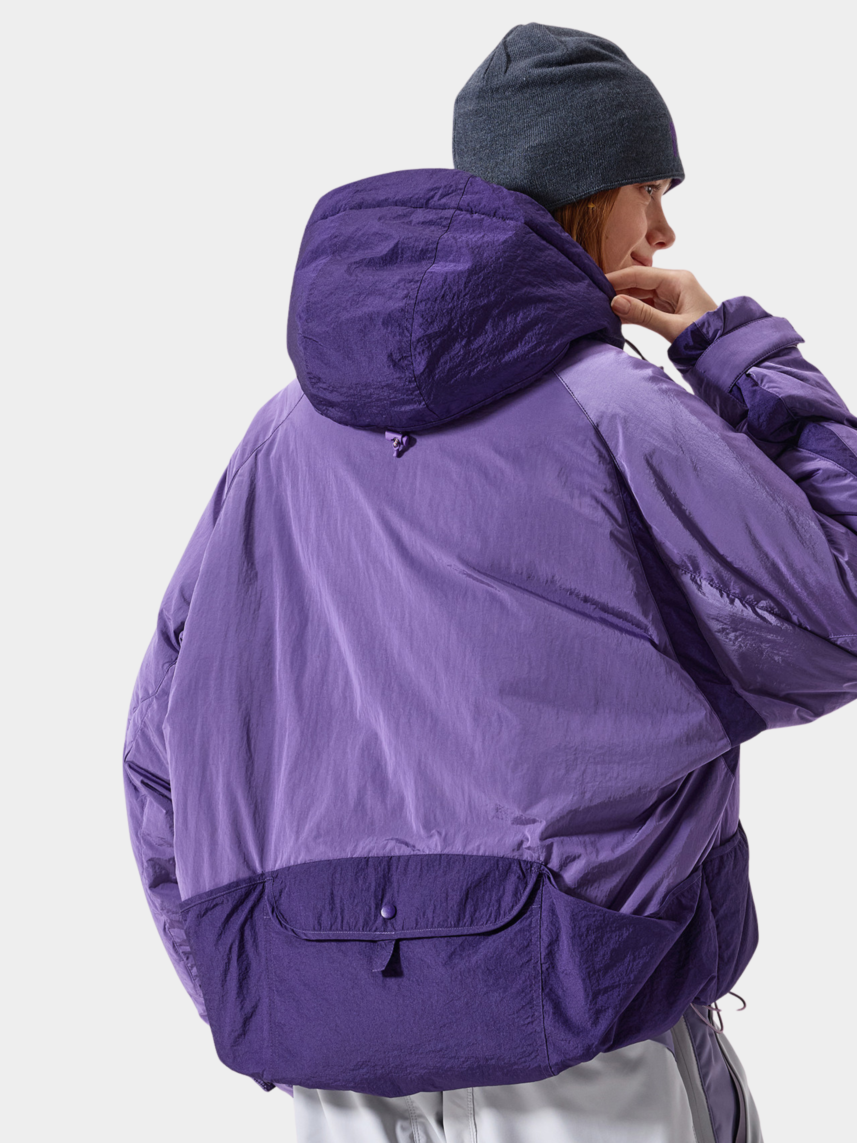 RavenPath - Women's Windproof & Water-Repellent 85% White Duck Down Jacket